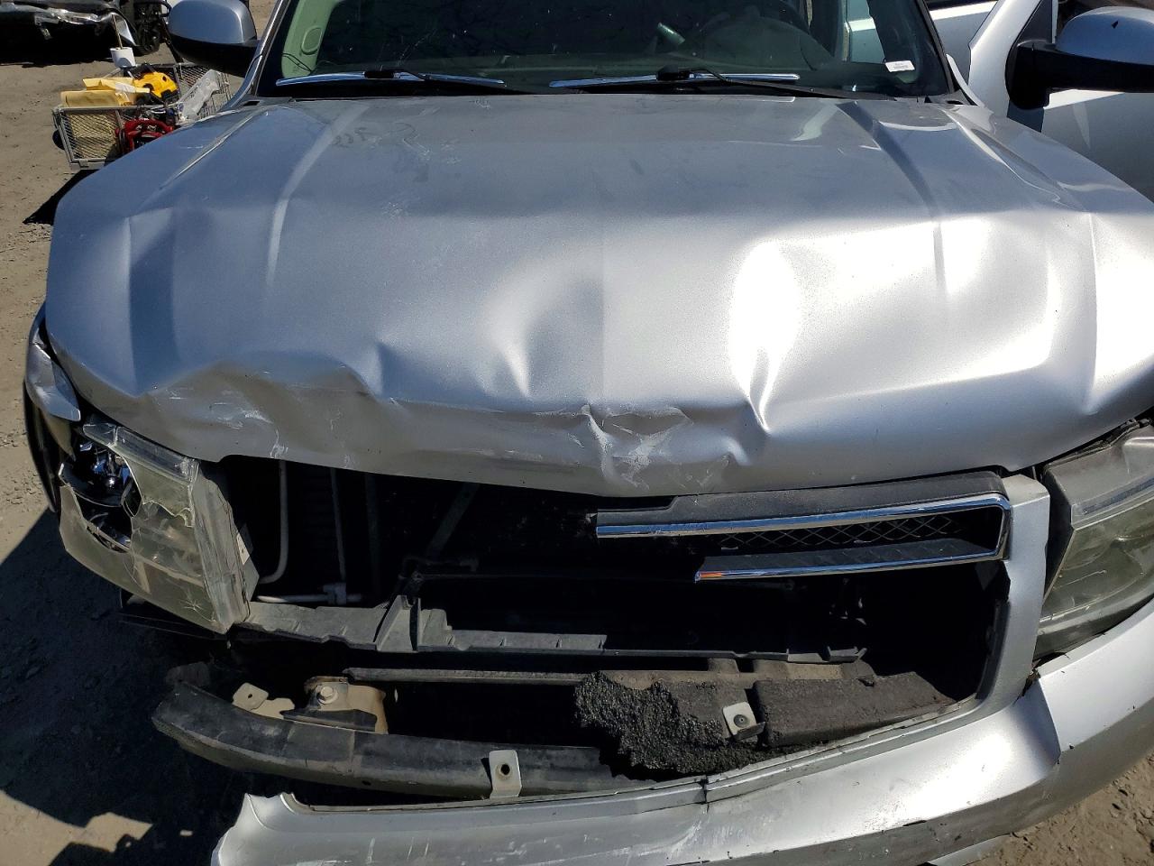 2013 Chevrolet Tahoe C1500 Ls Silver vin: 1GNSCAE03DR106353