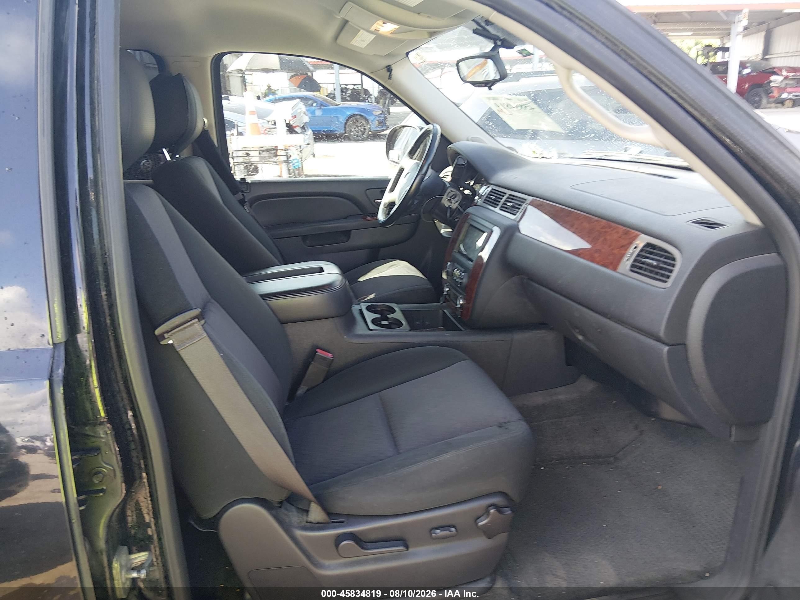 2013 Chevrolet Tahoe Ls Black vin: 1GNSCAE03DR234804