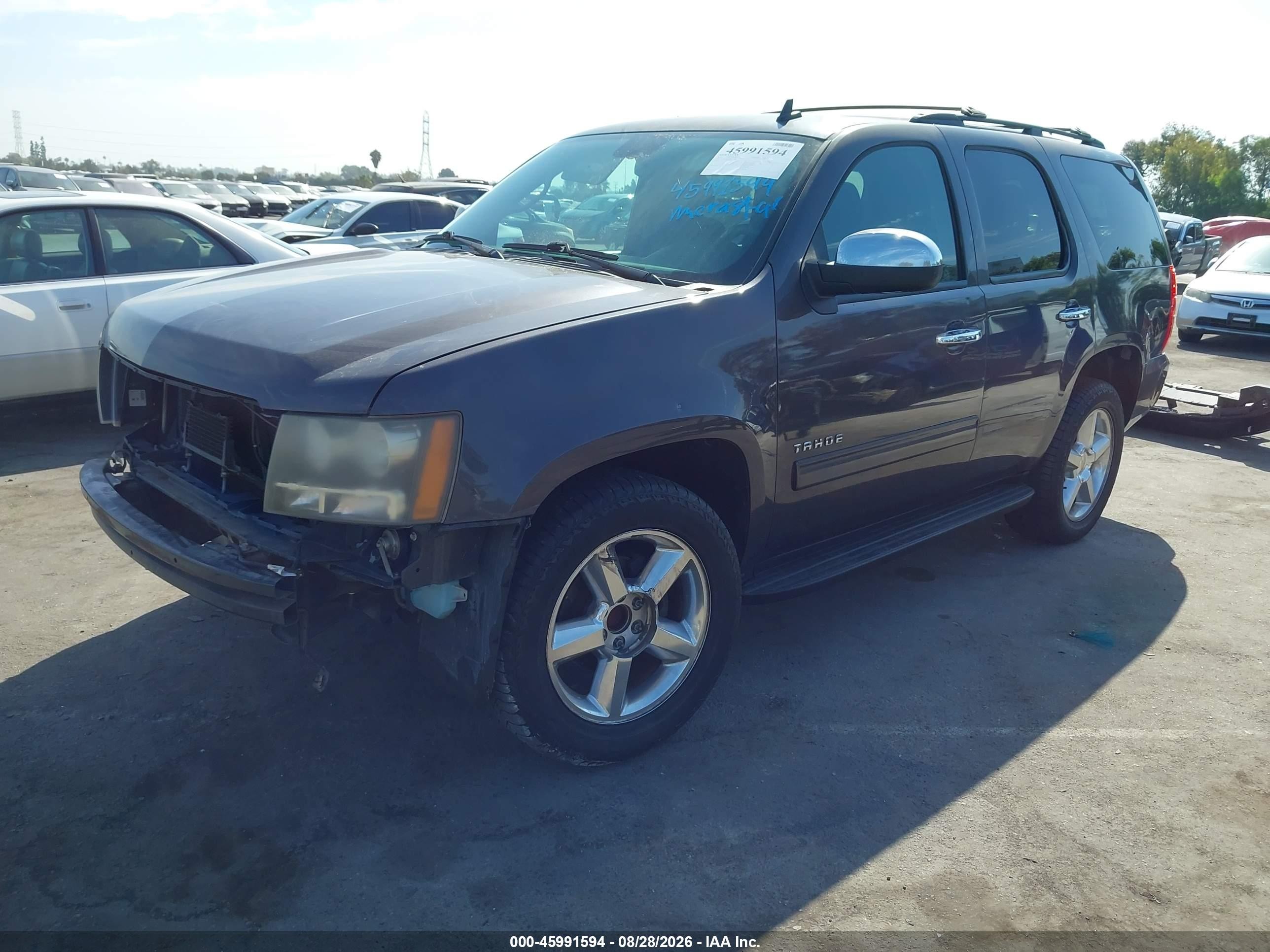2011 Chevrolet Tahoe Ls Black vin: 1GNSCAE04BR275908