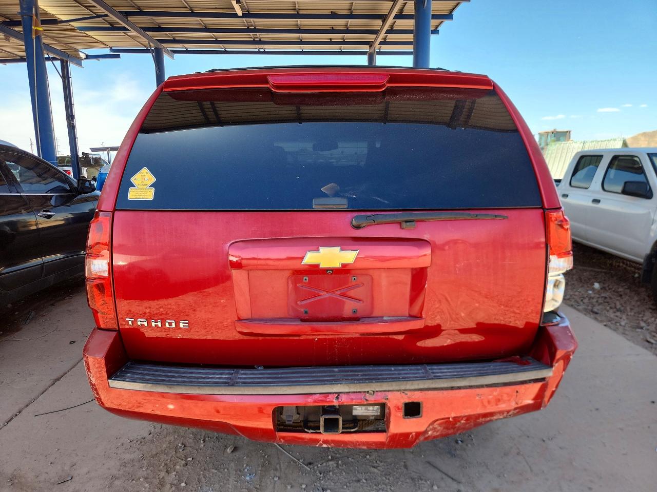 2013 Chevrolet Tahoe C1500 Ls Red vin: 1GNSCAE04DR189646