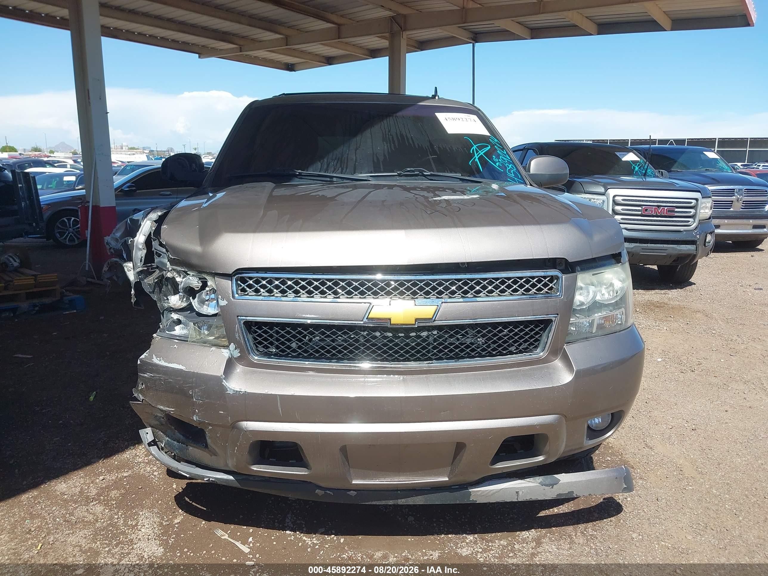 2013 Chevrolet Tahoe Ls Gray vin: 1GNSCAE05DR375597