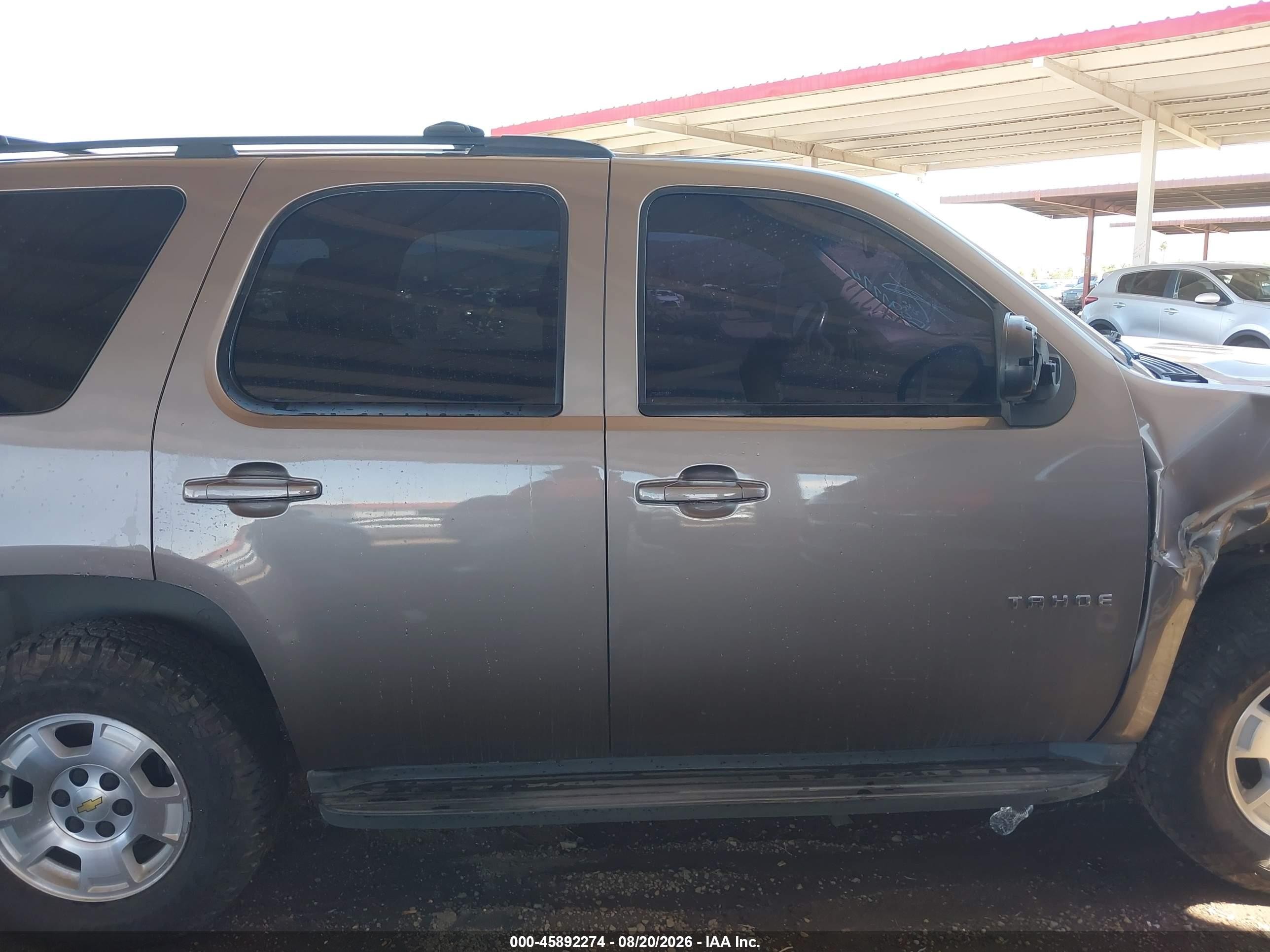 2013 Chevrolet Tahoe Ls Gray vin: 1GNSCAE05DR375597