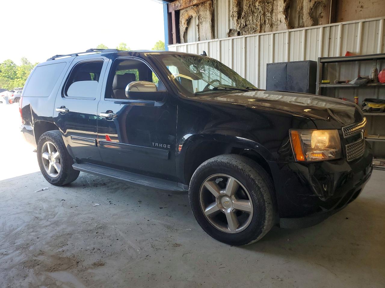 2014 Chevrolet Tahoe C1500 Ls Black vin: 1GNSCAE05ER150128