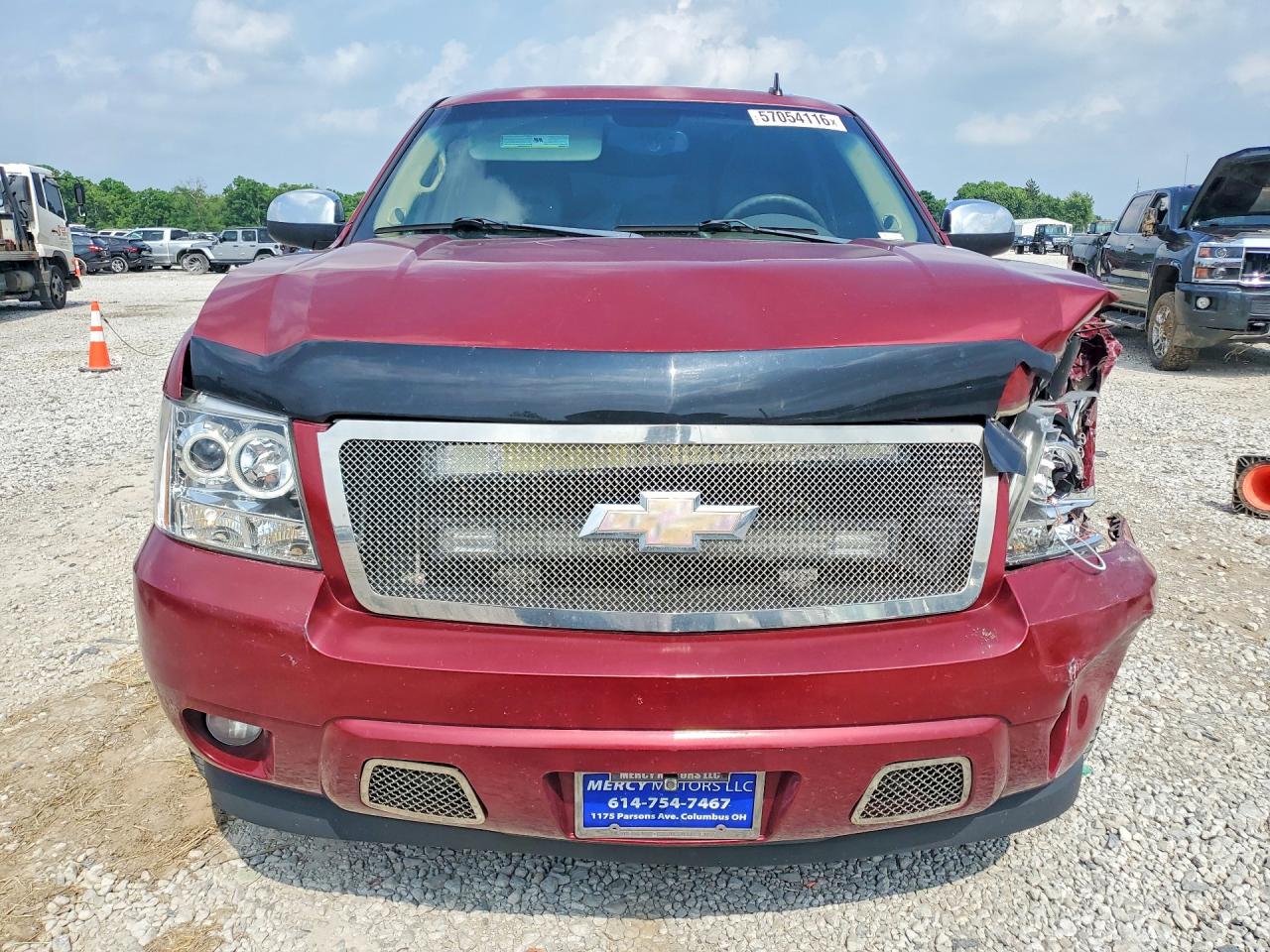 2011 Chevrolet Tahoe C1500 Ls Burgundy vin: 1GNSCAE06BR166561