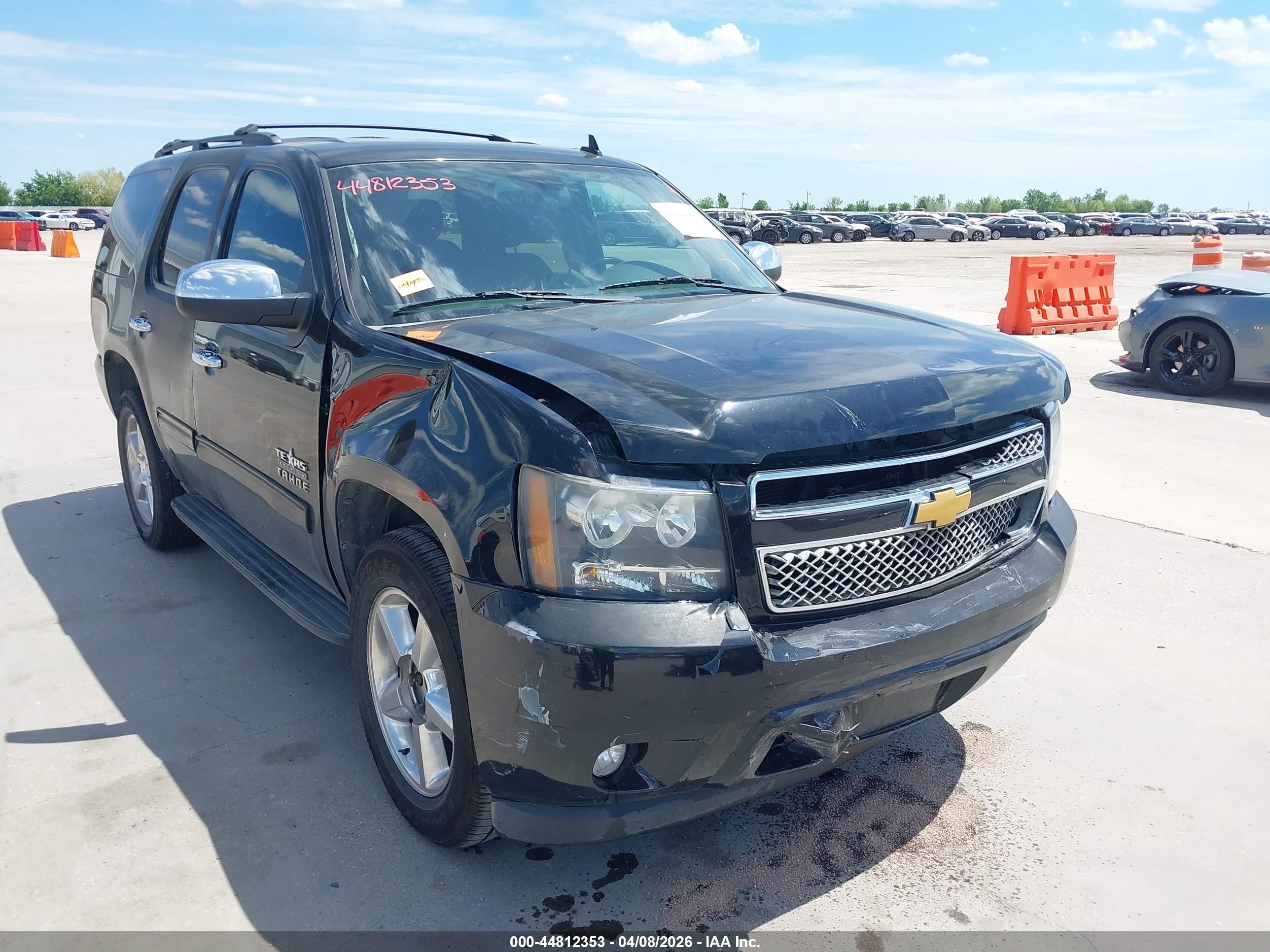 2012 Chevrolet Tahoe Ls Black vin: 1GNSCAE06CR161460