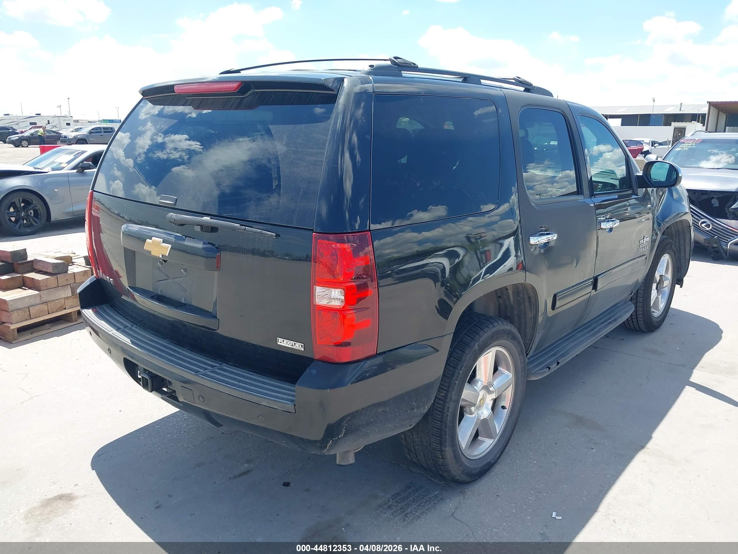 2012 Chevrolet Tahoe Ls Black vin: 1GNSCAE06CR161460