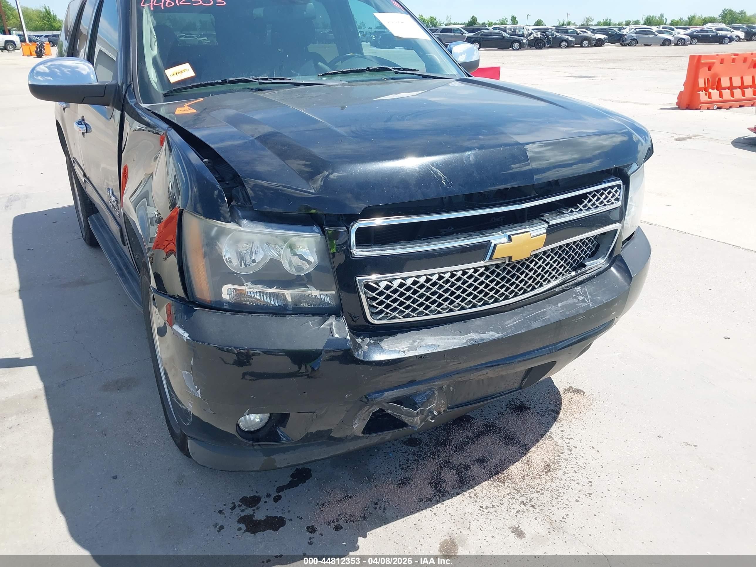 2012 Chevrolet Tahoe Ls Black vin: 1GNSCAE06CR161460