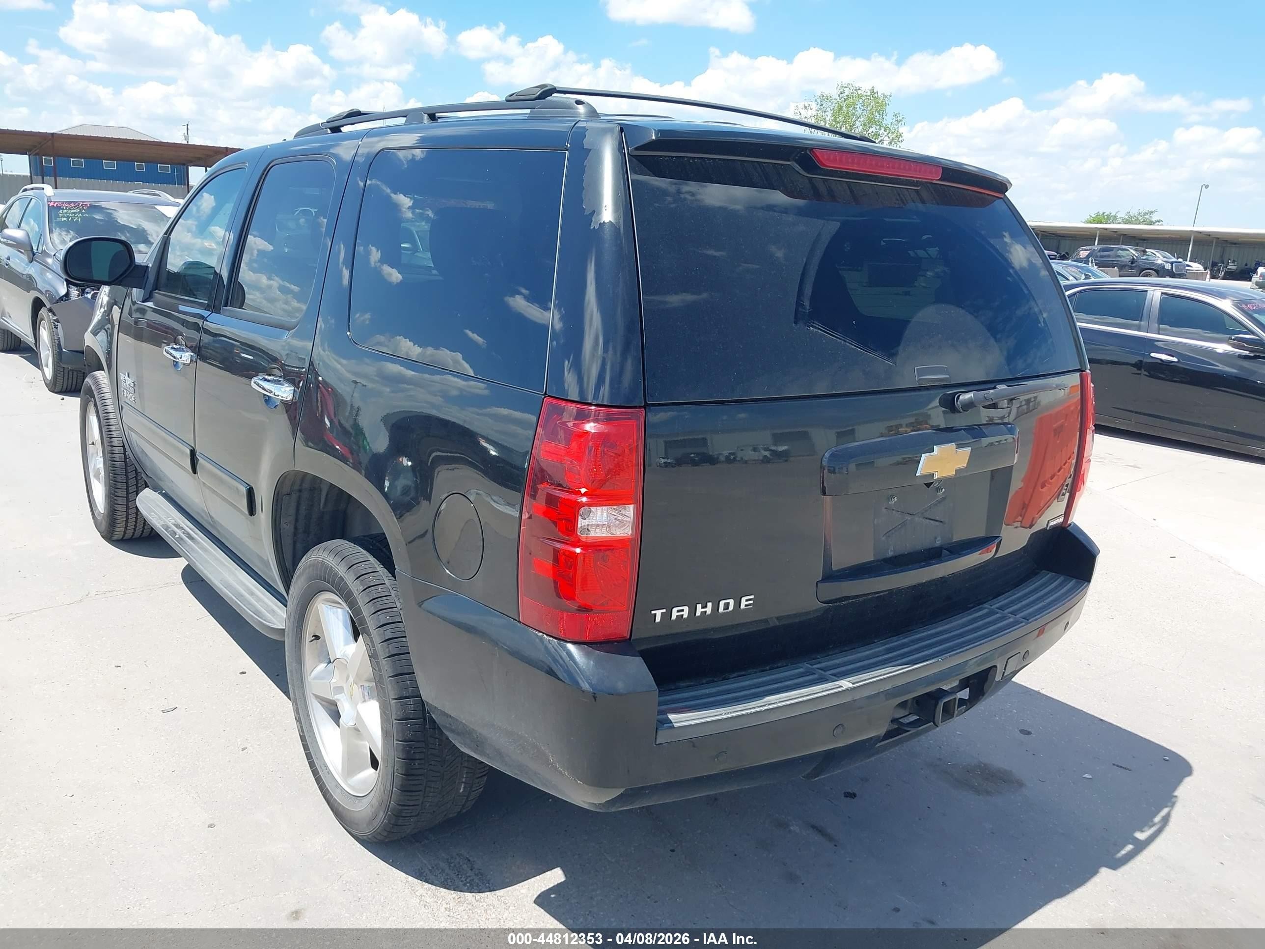 2012 Chevrolet Tahoe Ls Black vin: 1GNSCAE06CR161460