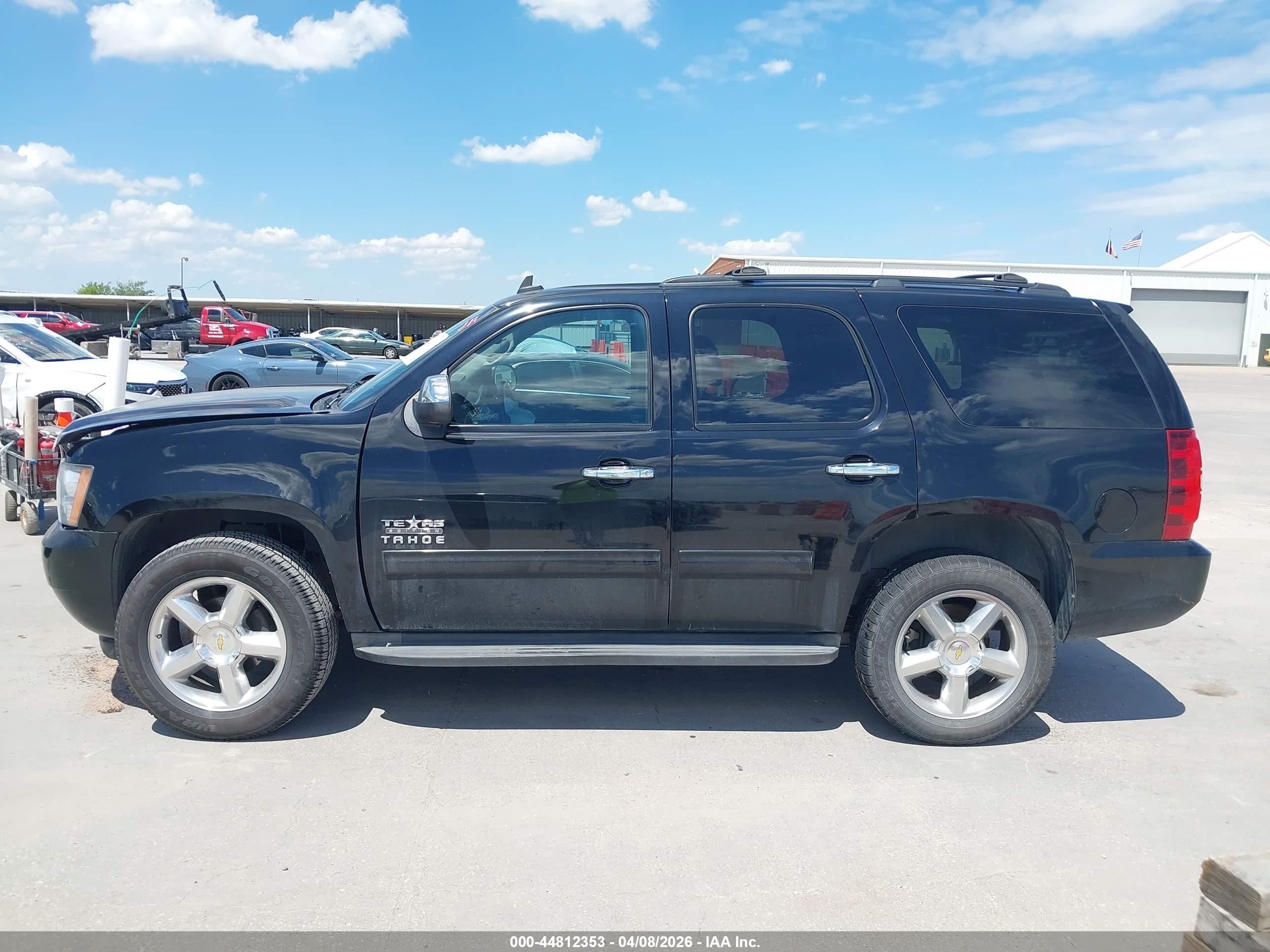 2012 Chevrolet Tahoe Ls Black vin: 1GNSCAE06CR161460