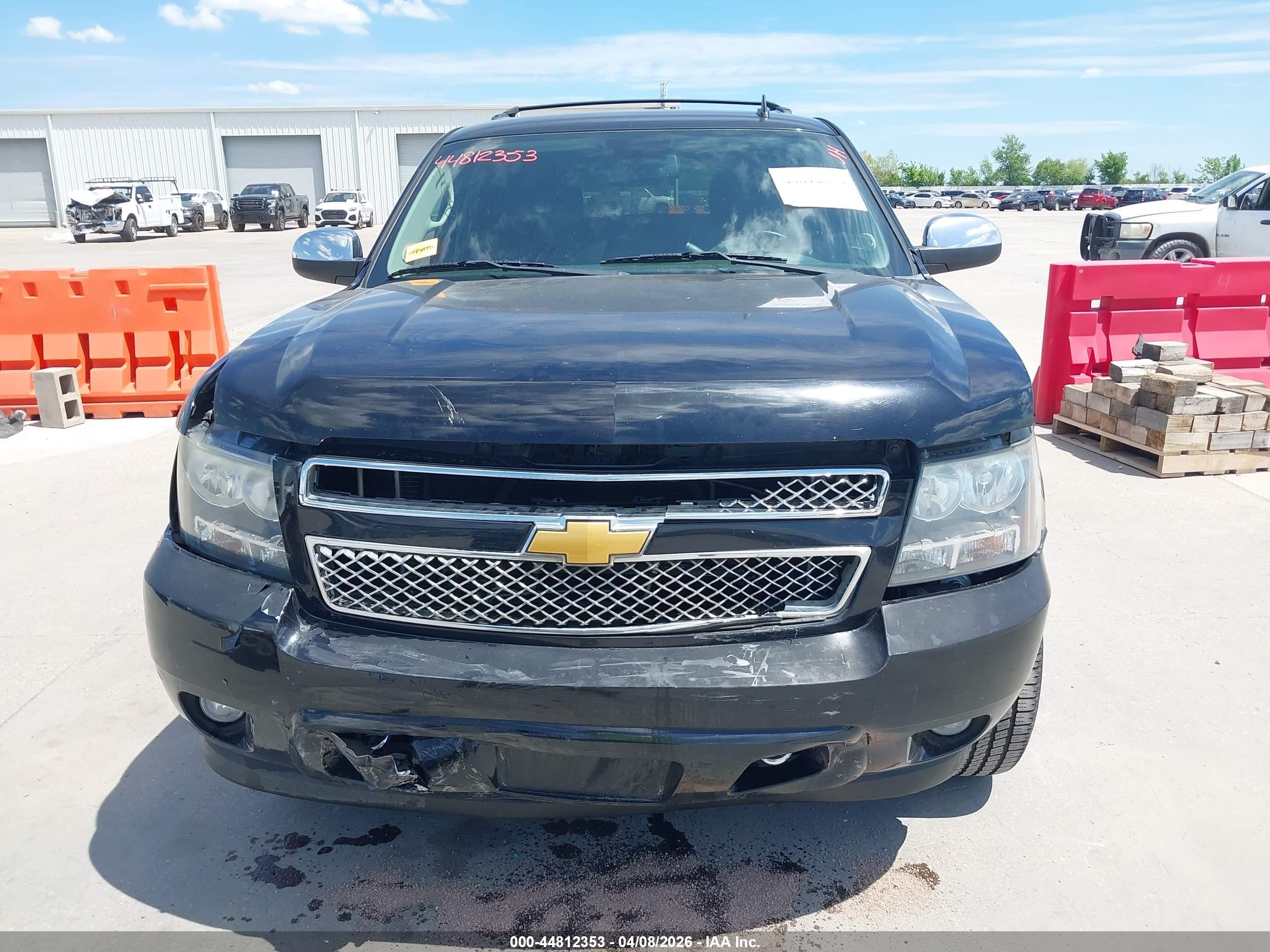 2012 Chevrolet Tahoe Ls Black vin: 1GNSCAE06CR161460