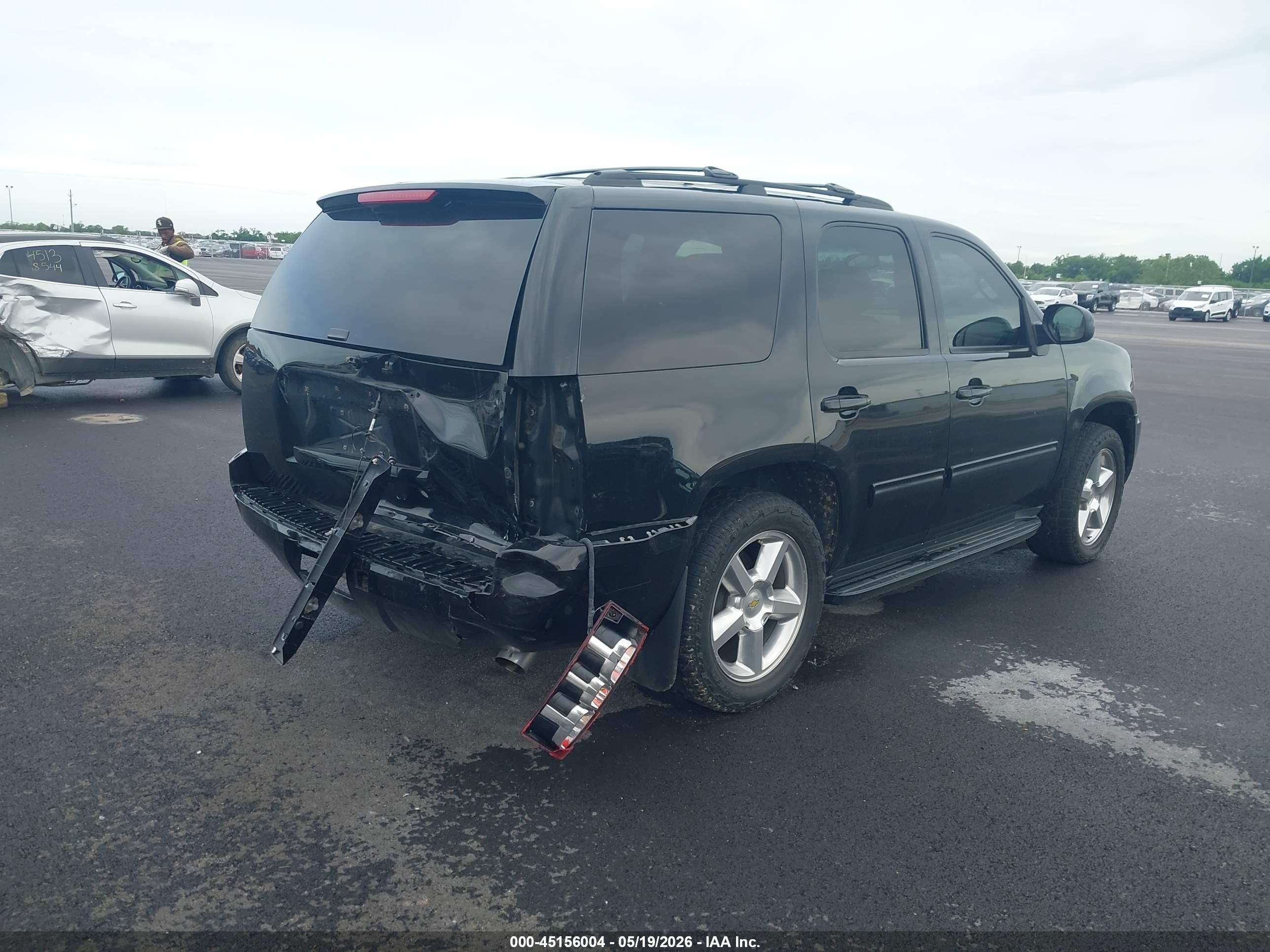 2013 Chevrolet Tahoe Ls Black vin: 1GNSCAE06DR280949