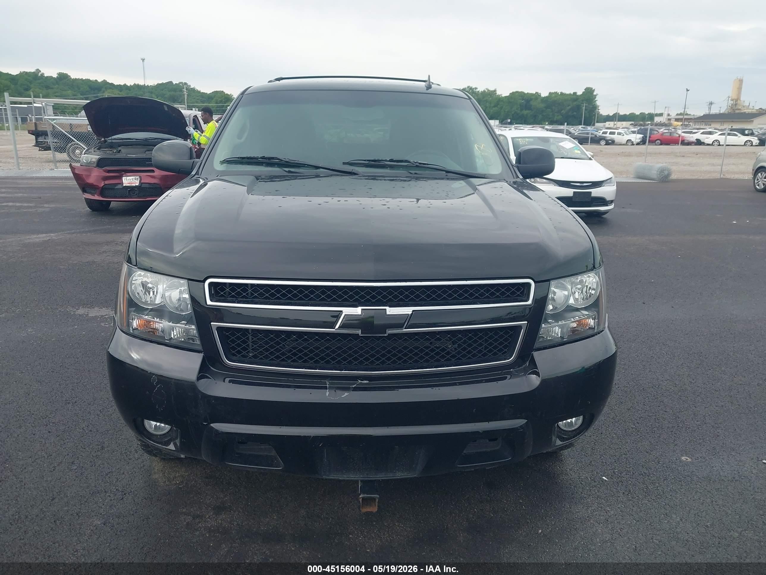 2013 Chevrolet Tahoe Ls Black vin: 1GNSCAE06DR280949