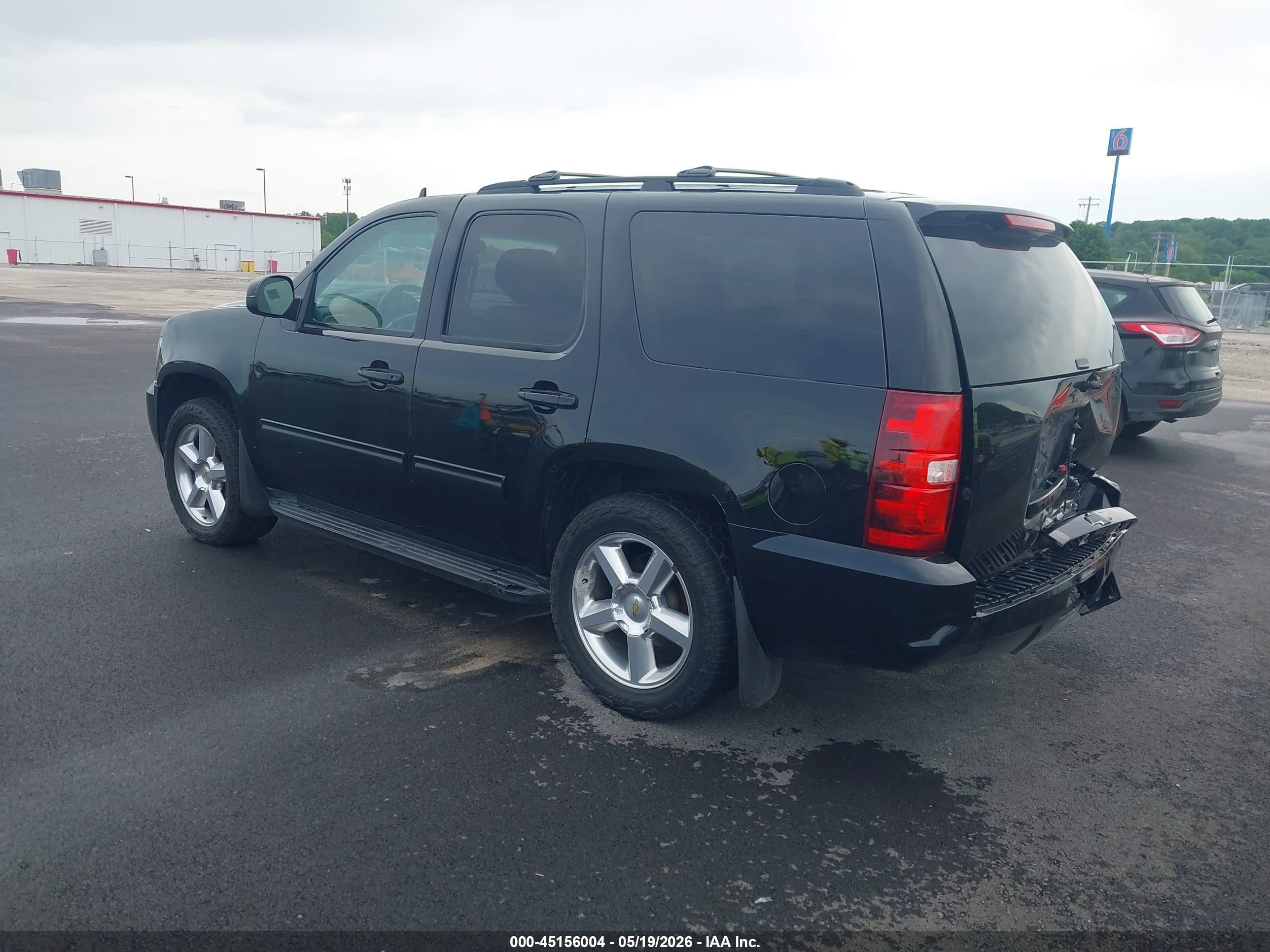 2013 Chevrolet Tahoe Ls Black vin: 1GNSCAE06DR280949