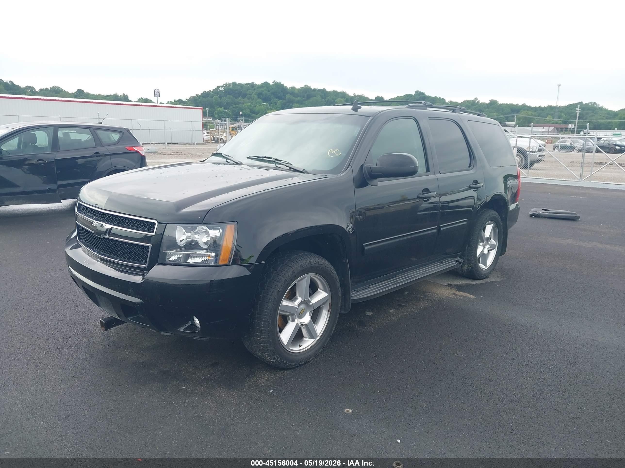 2013 Chevrolet Tahoe Ls Black vin: 1GNSCAE06DR280949