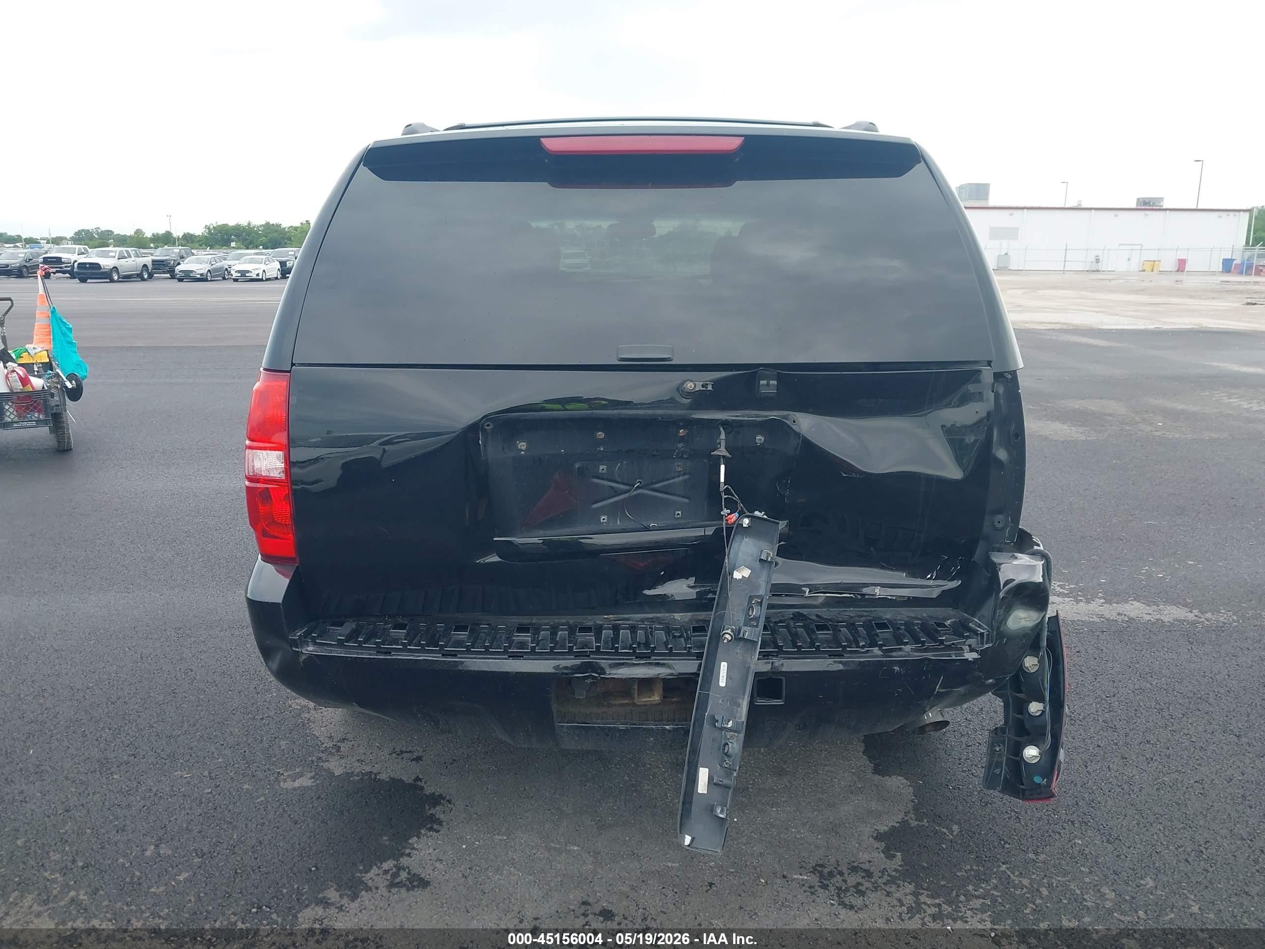 2013 Chevrolet Tahoe Ls Black vin: 1GNSCAE06DR280949