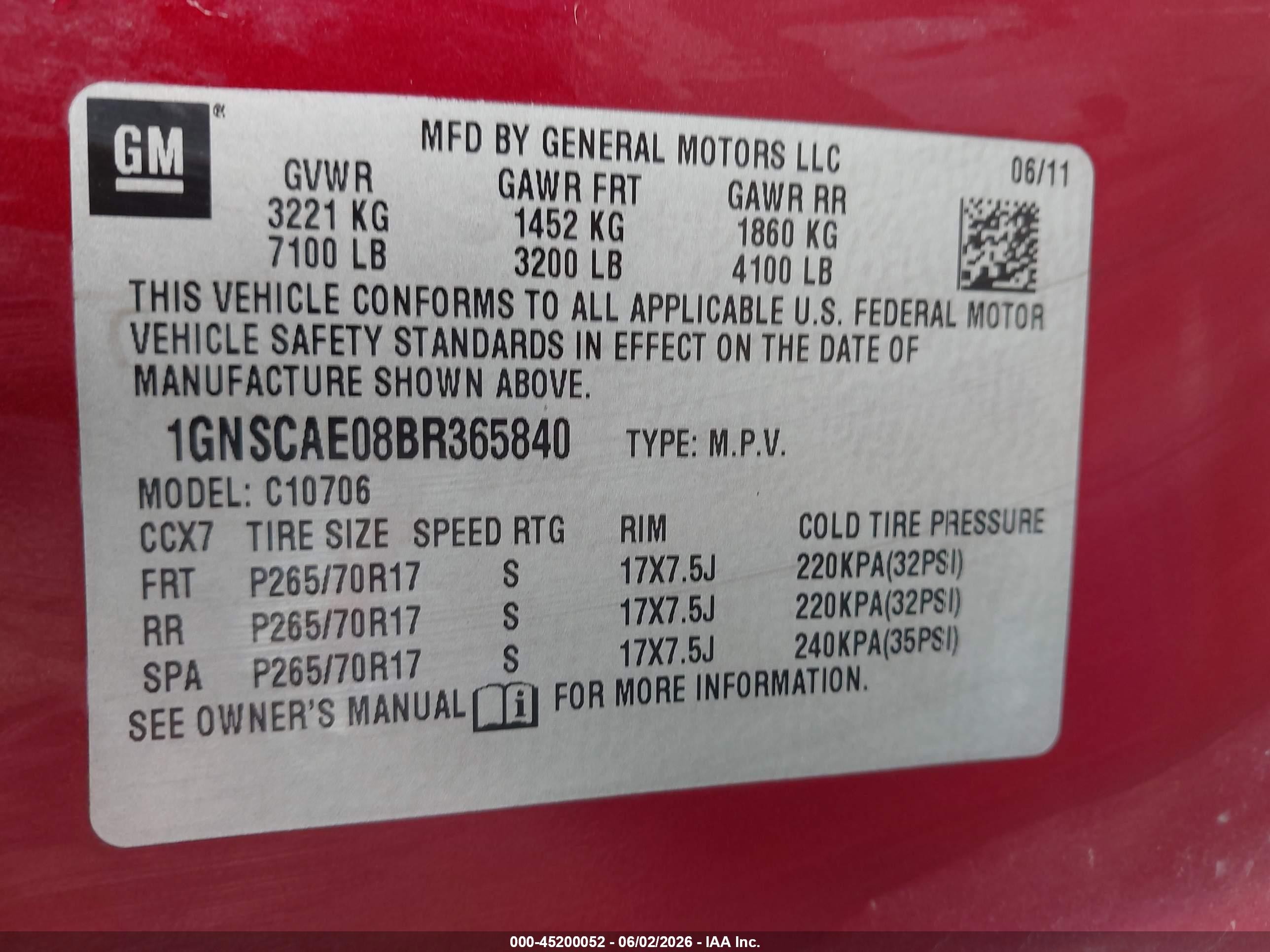 2011 Chevrolet Tahoe Ls Maroon vin: 1GNSCAE08BR365840