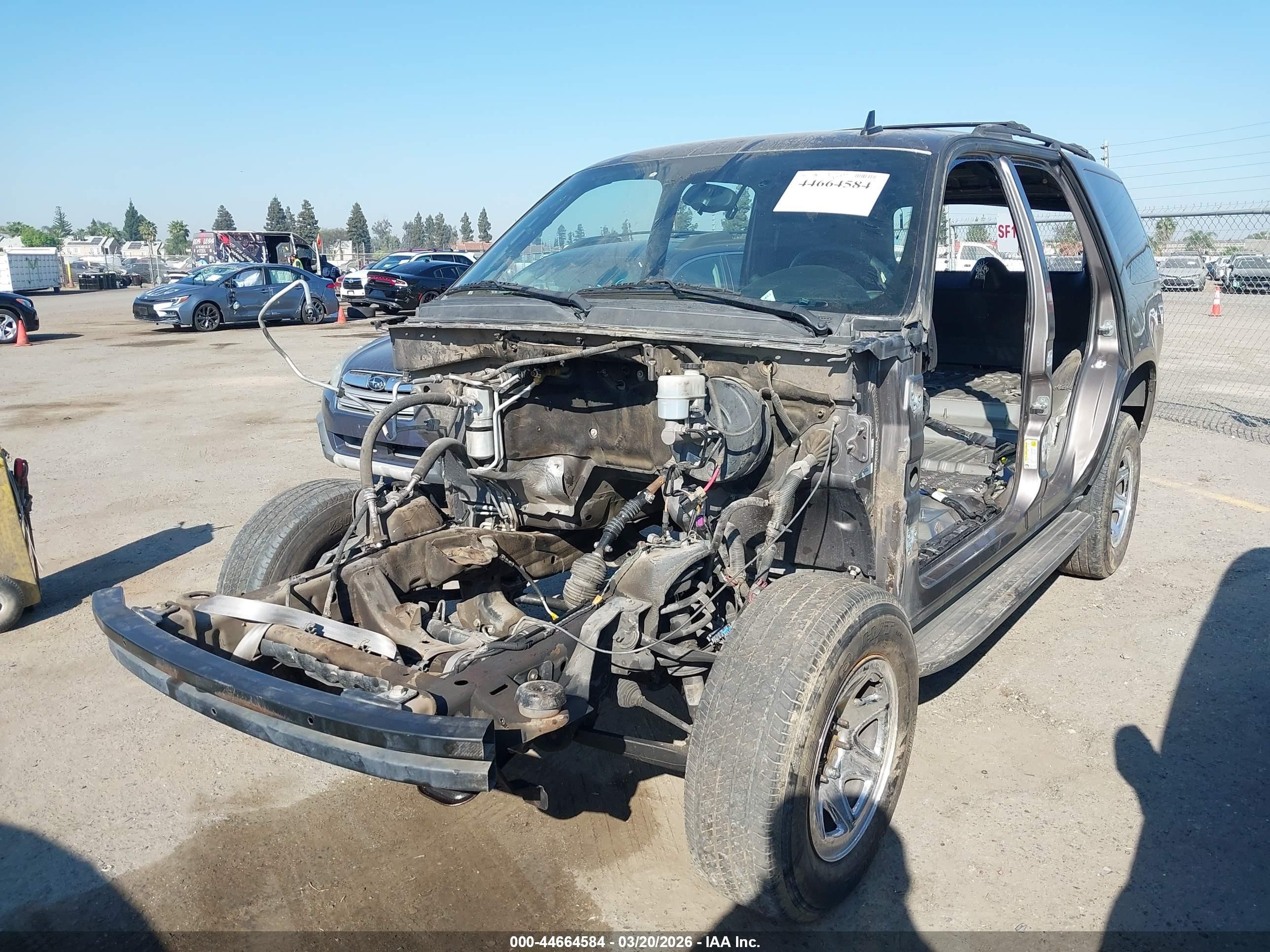2012 Chevrolet Tahoe Ls Gray vin: 1GNSCAE08CR288369