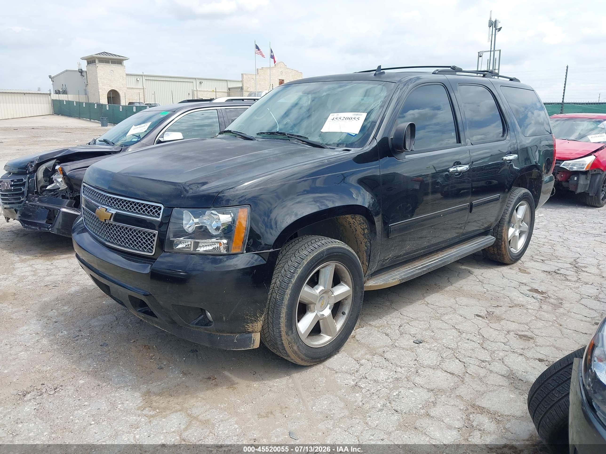 2013 Chevrolet Tahoe Ls Черный vin: 1GNSCAE09DR315337
