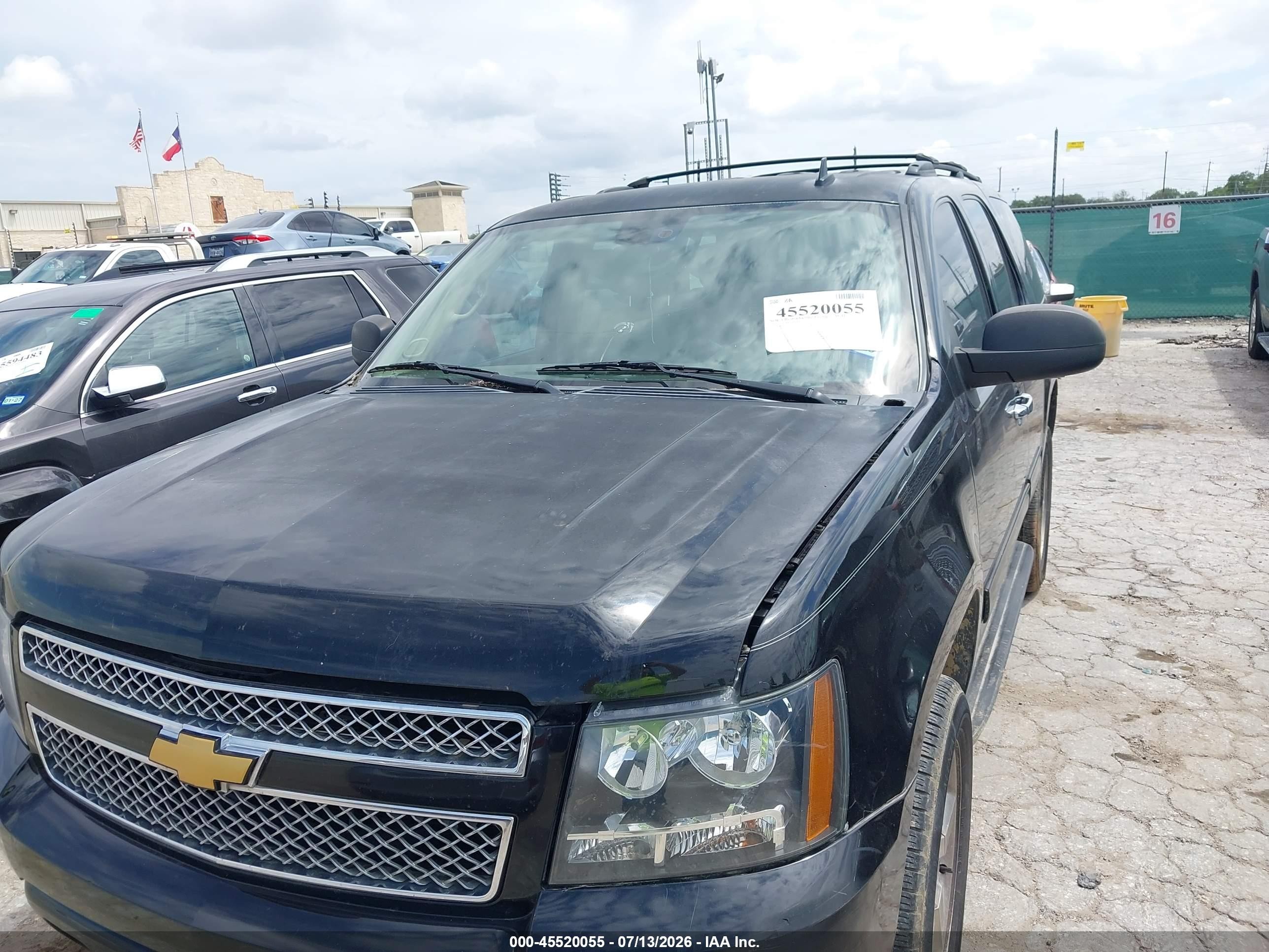 2013 Chevrolet Tahoe Ls Черный vin: 1GNSCAE09DR315337