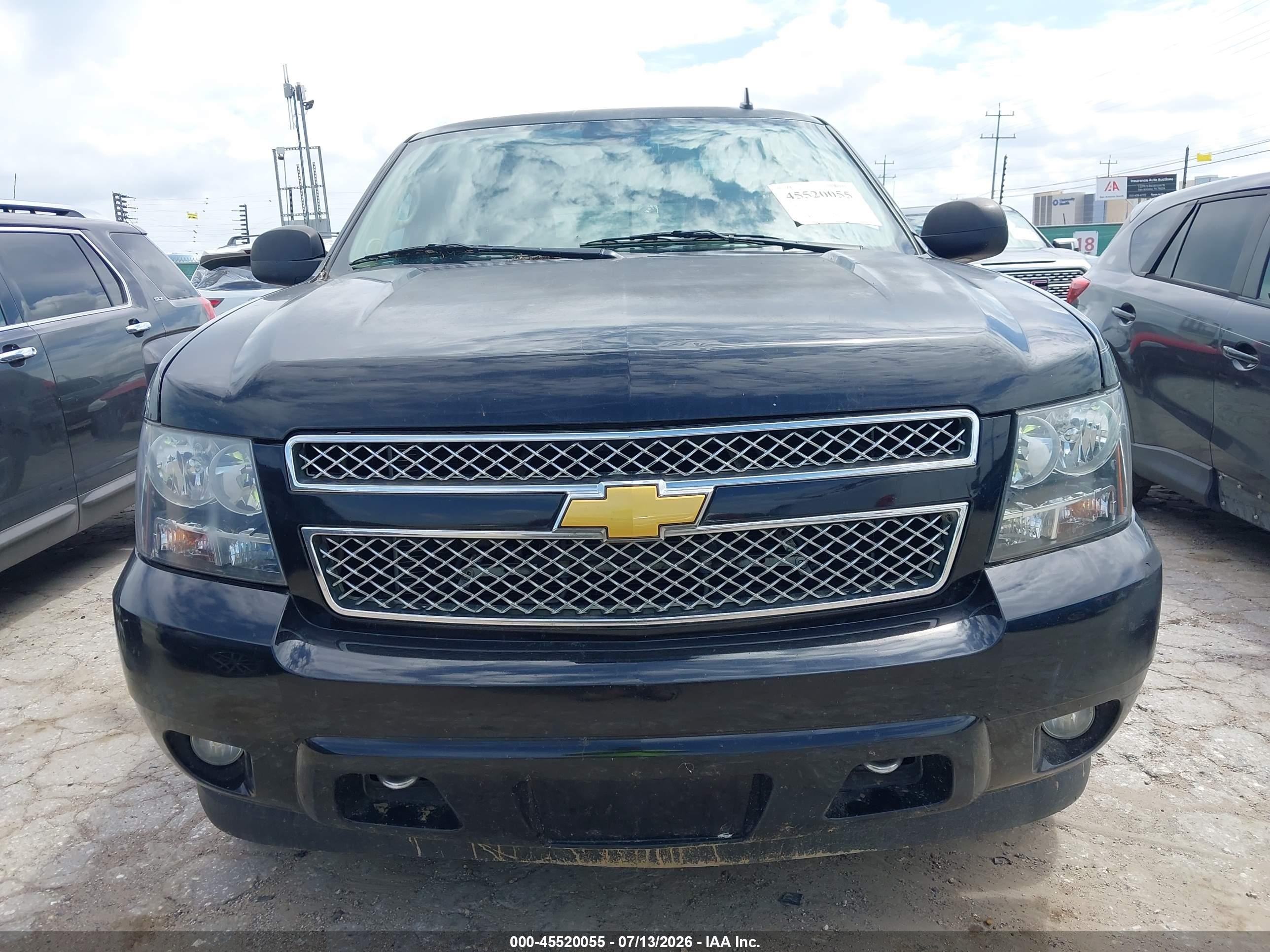 2013 Chevrolet Tahoe Ls Черный vin: 1GNSCAE09DR315337