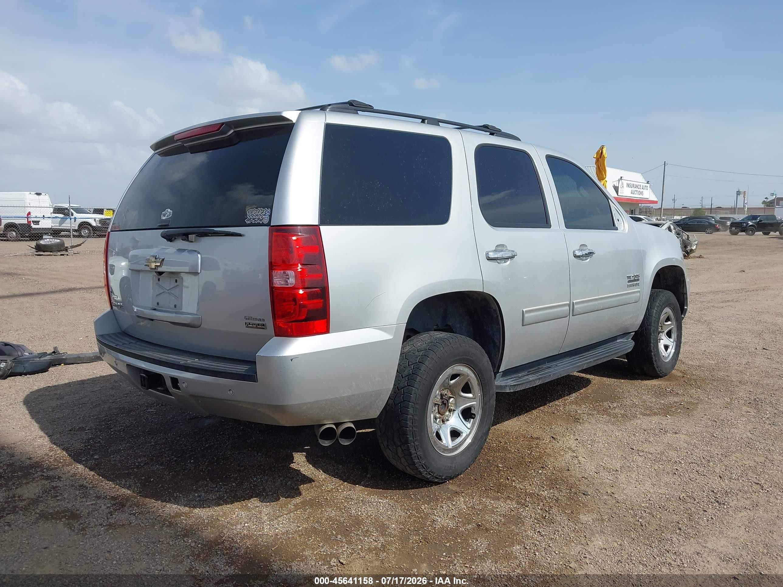 2011 Chevrolet Tahoe Ls Silver vin: 1GNSCAE0XBR176834