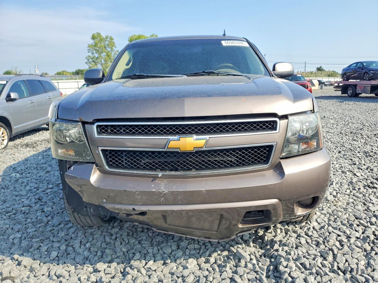 2011 Chevrolet Tahoe C1500 Ls Brown vin: 1GNSCAE0XBR268736
