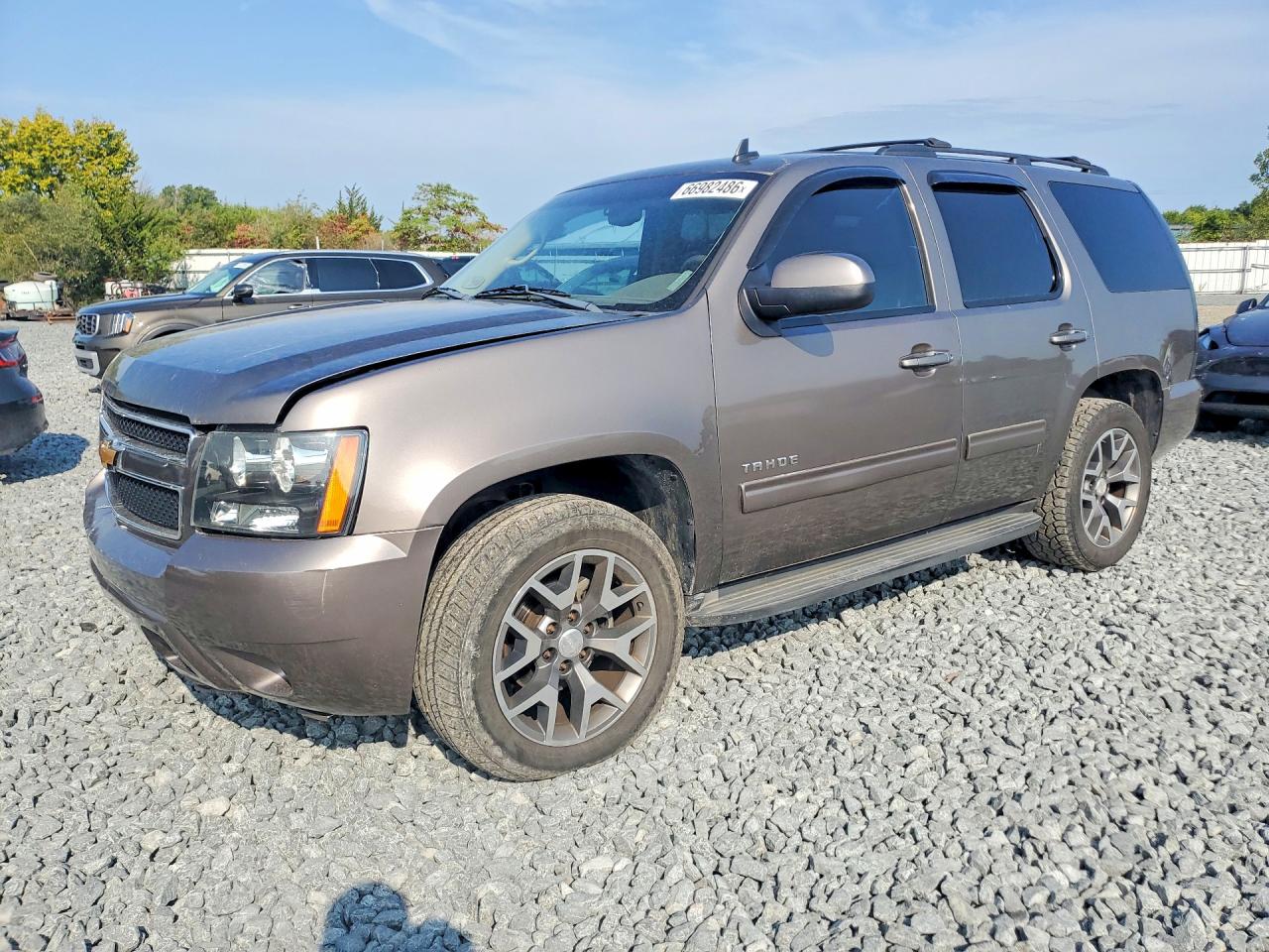 2011 Chevrolet Tahoe C1500 Ls Brown vin: 1GNSCAE0XBR268736