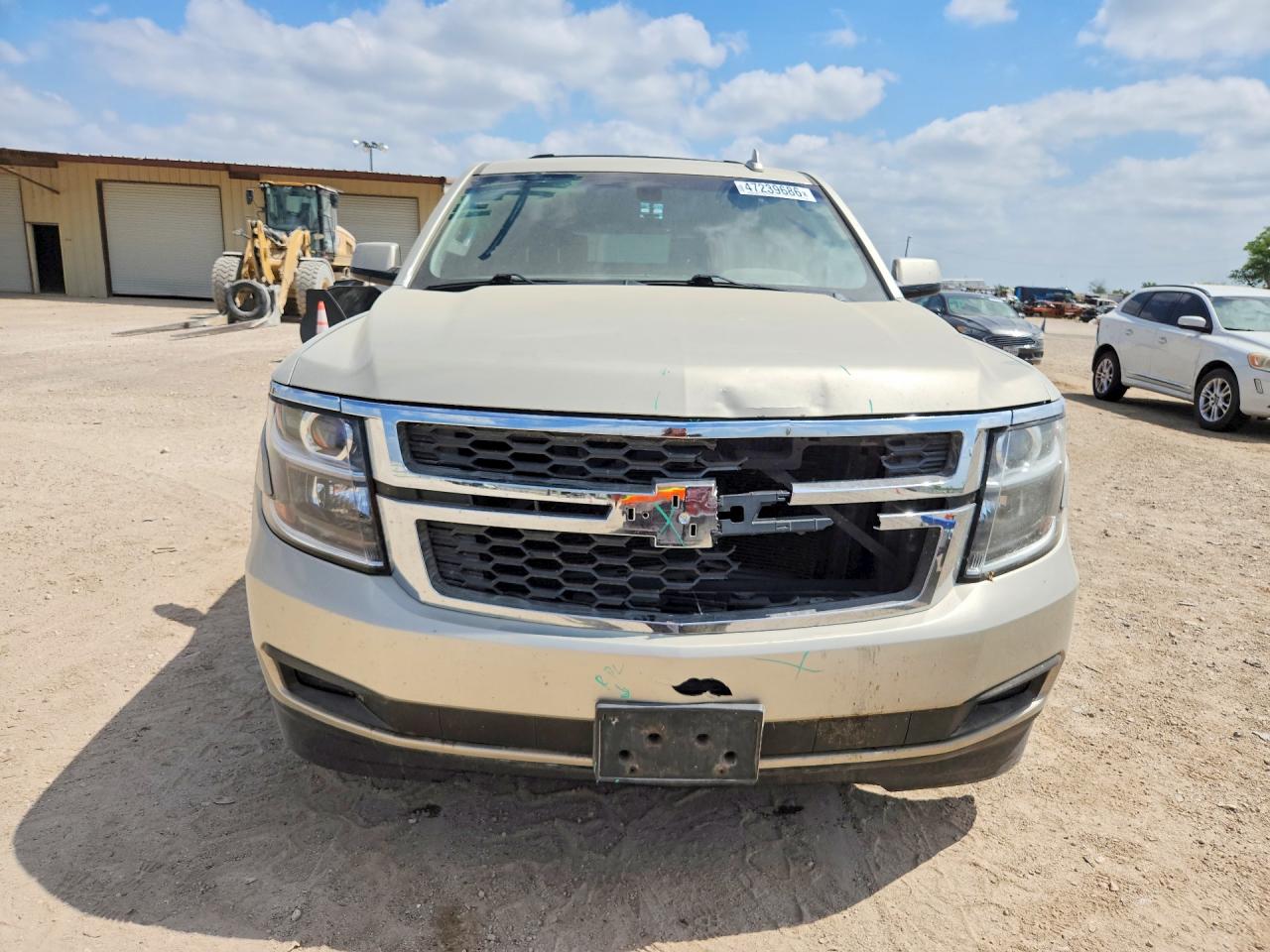 2015 Chevrolet Tahoe C1500 Ls Silver vin: 1GNSCAEC3FR625111