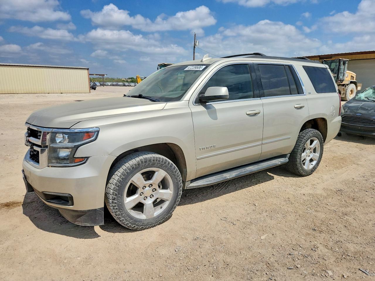 2015 Chevrolet Tahoe C1500 Ls Silver vin: 1GNSCAEC3FR625111