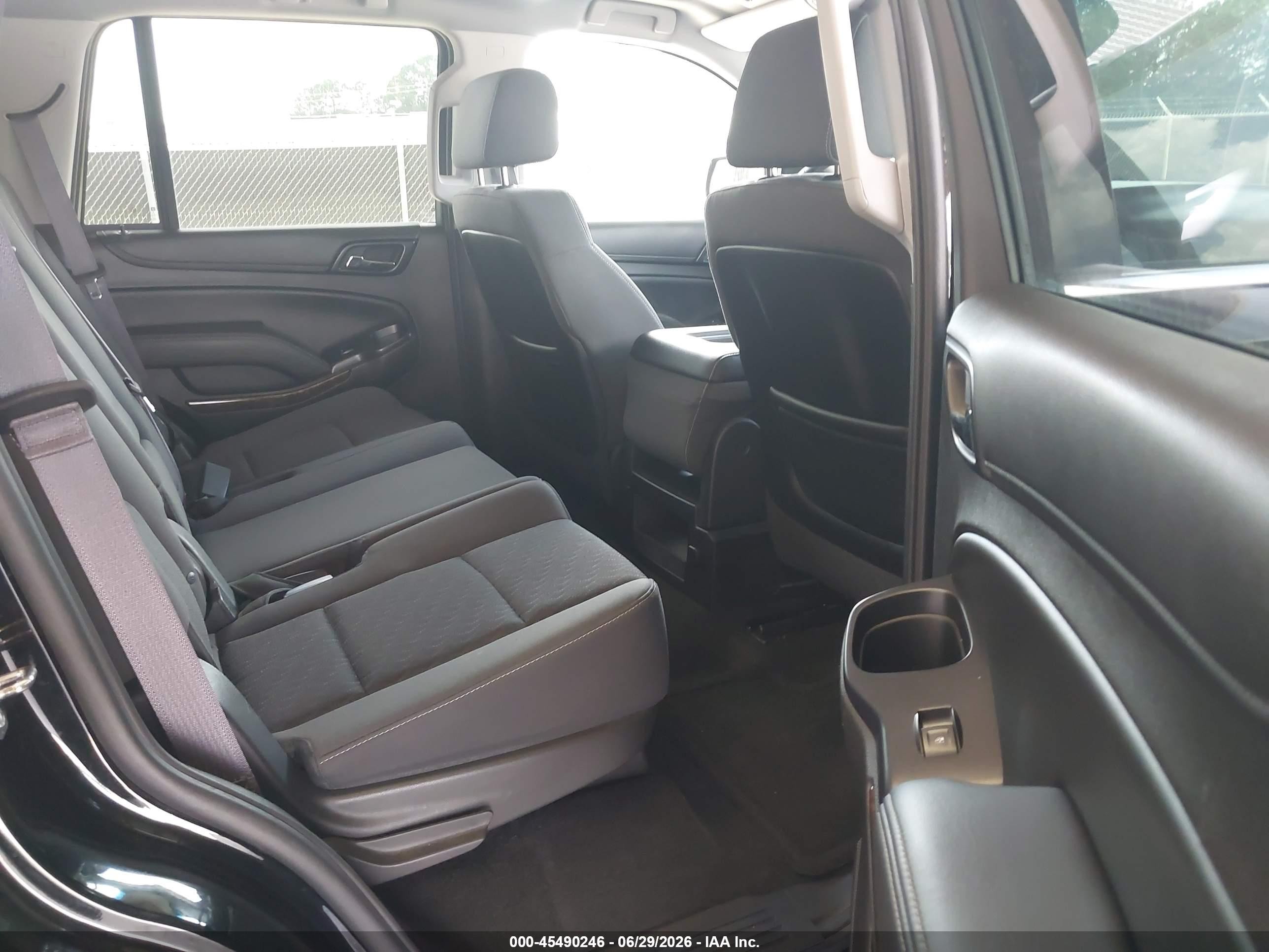 2015 Chevrolet Tahoe Ls Black vin: 1GNSCAEC4FR655654