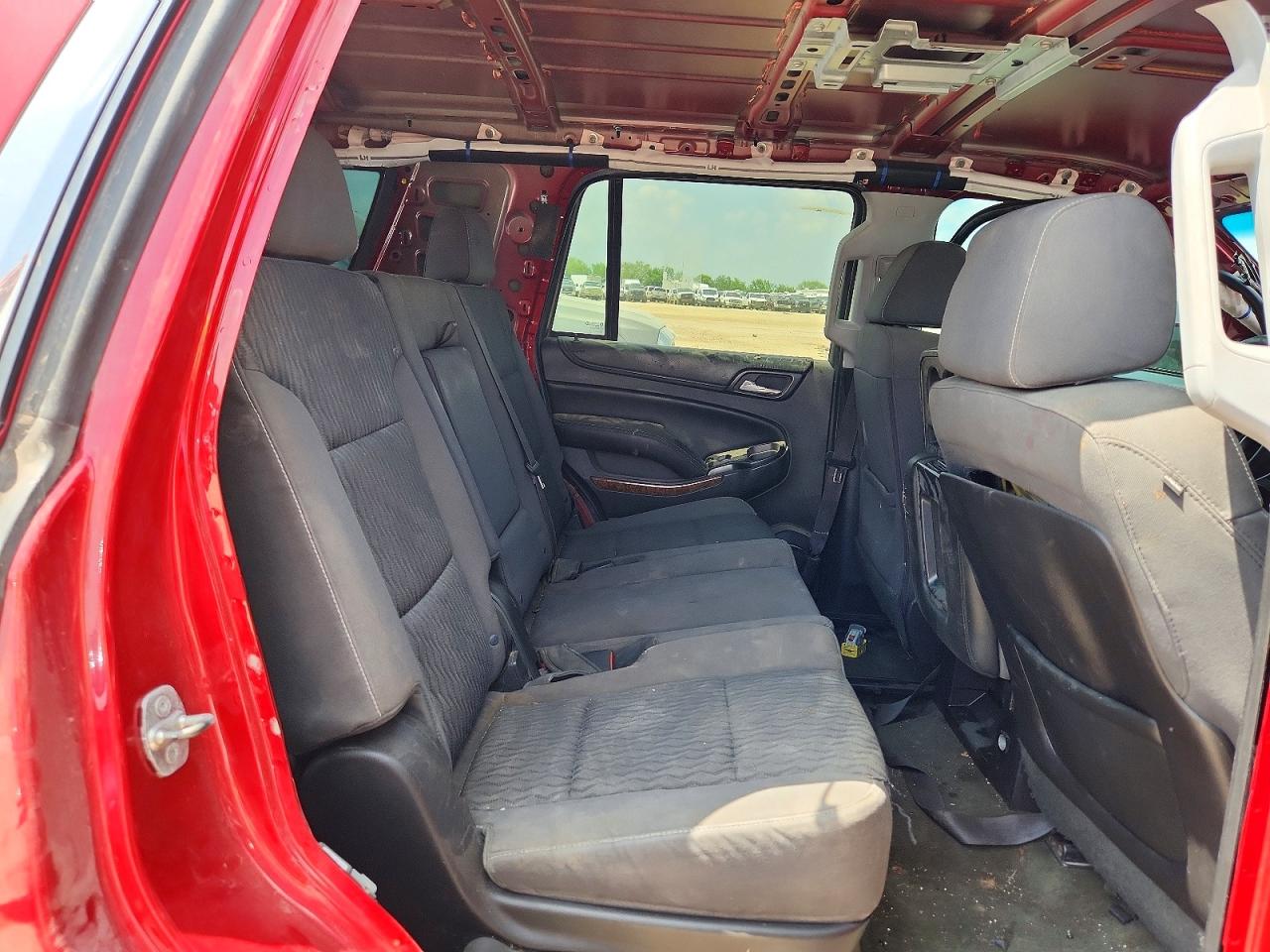 2015 Chevrolet Tahoe C1500 Ls Red vin: 1GNSCAEC9FR143193