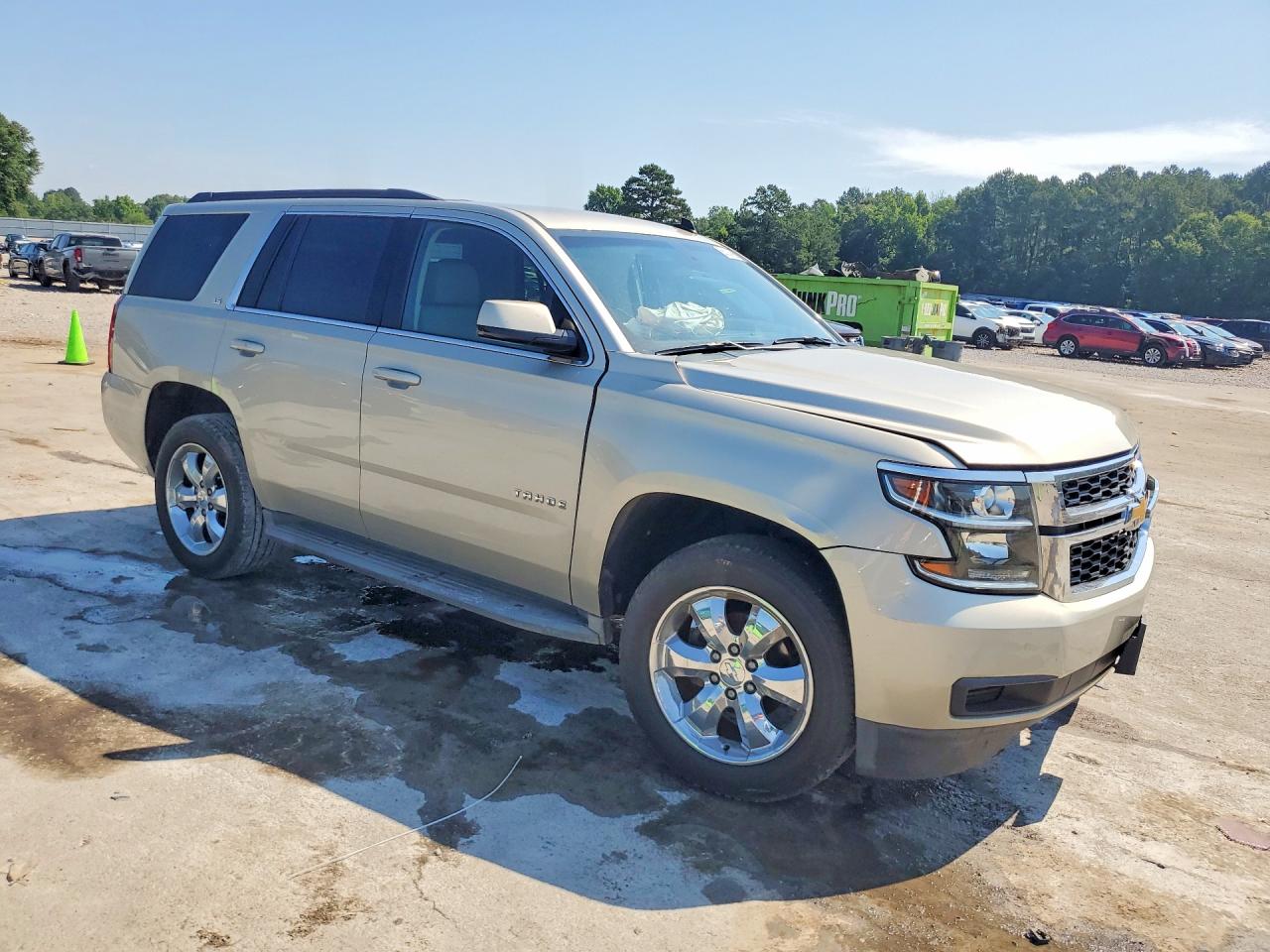 2015 Chevrolet Tahoe C1500 Ls Tan vin: 1GNSCAKC1FR234964