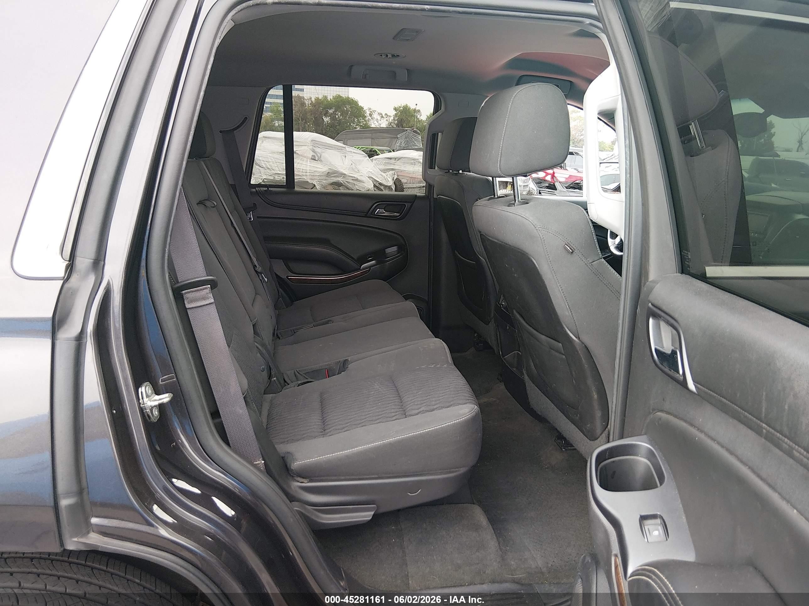 2015 Chevrolet Tahoe Ls Gray vin: 1GNSCAKC1FR291245