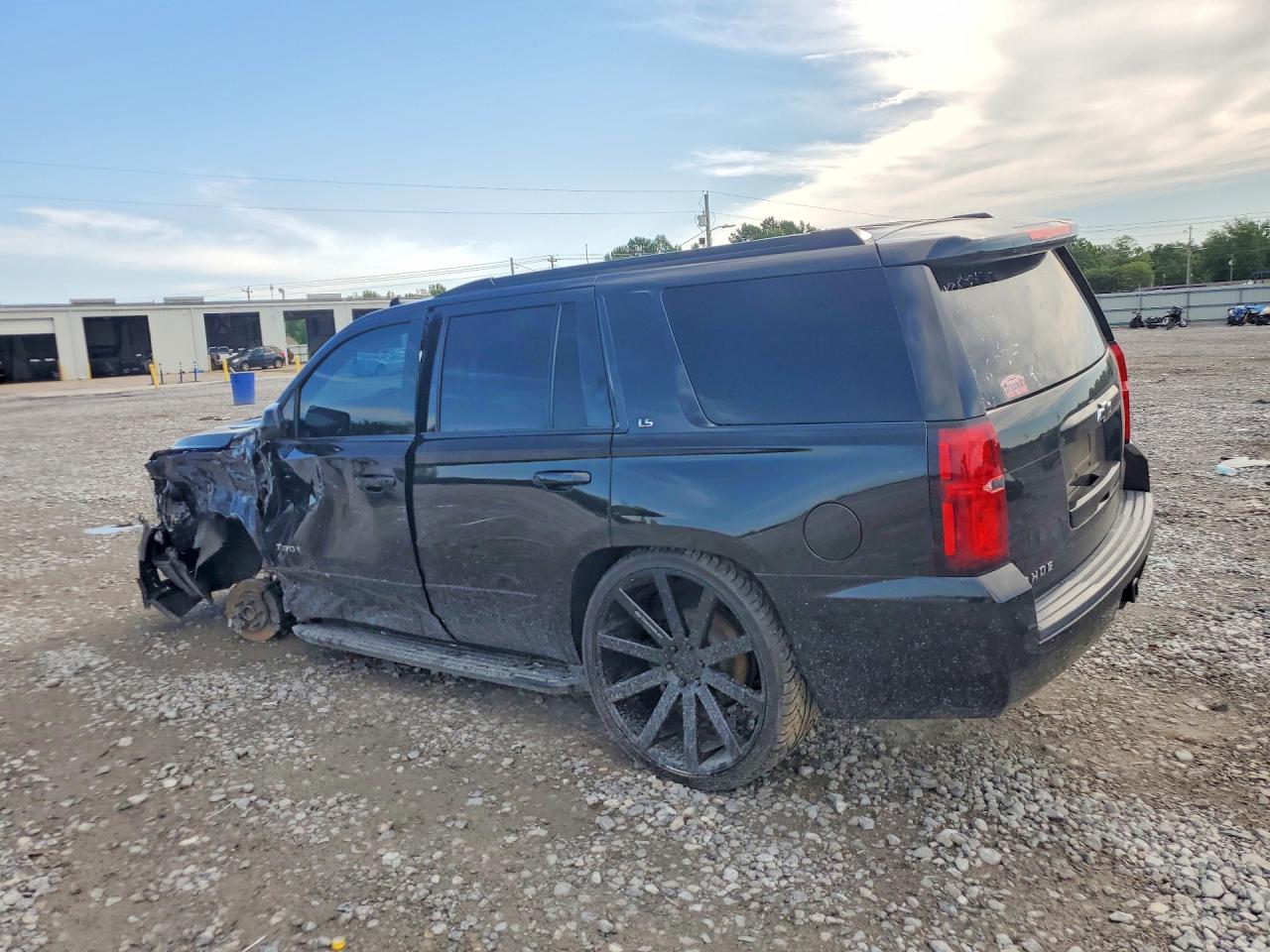 2015 Chevrolet Tahoe C1500 Ls Black vin: 1GNSCAKC2FR210088