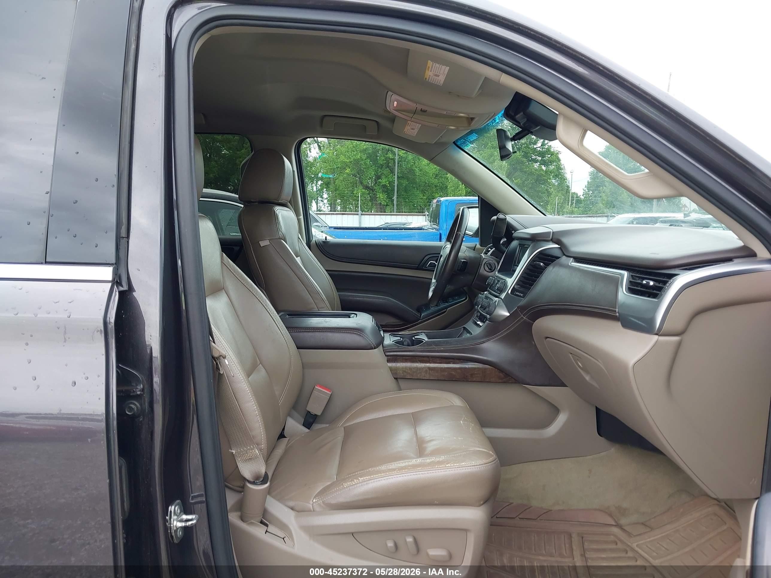 2015 Chevrolet Tahoe Ls Gray vin: 1GNSCAKC6FR290883