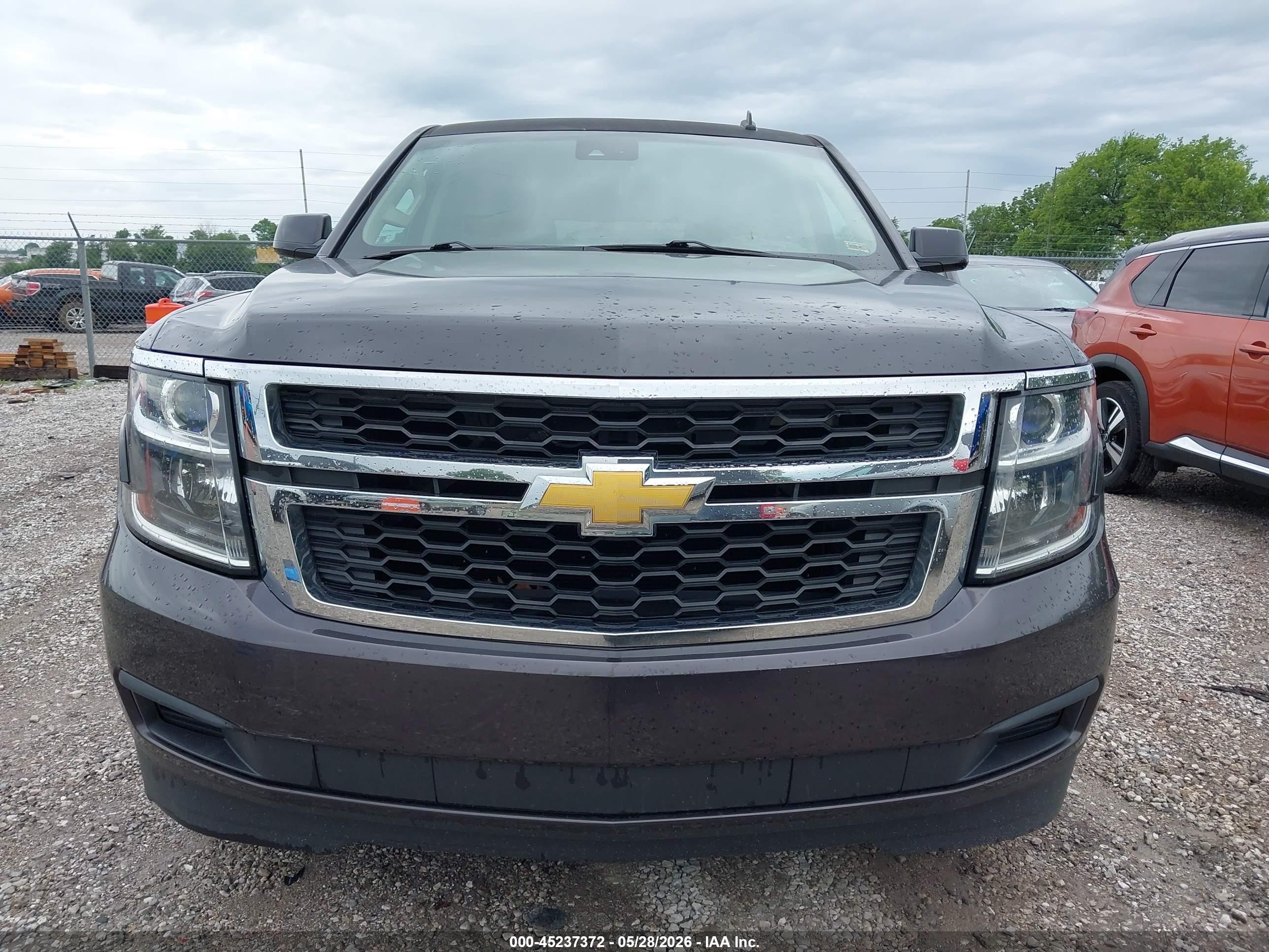 2015 Chevrolet Tahoe Ls Gray vin: 1GNSCAKC6FR290883