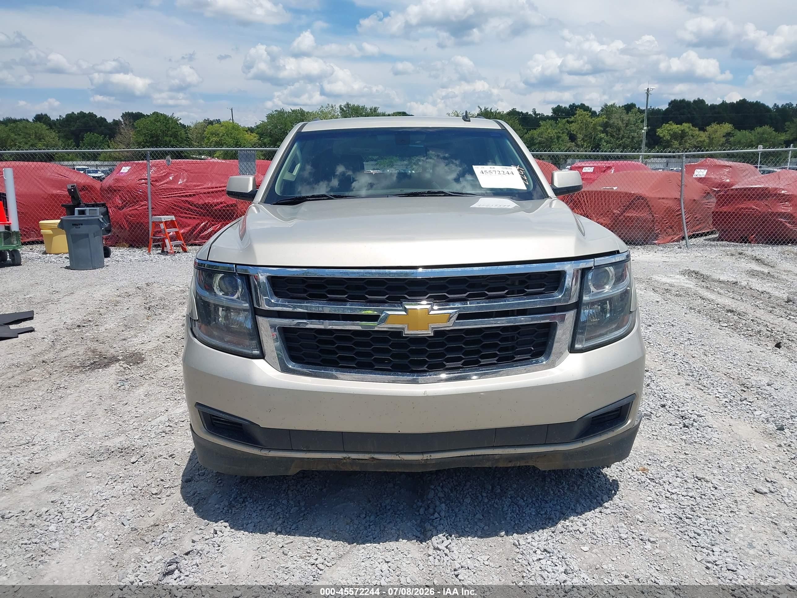 2015 Chevrolet Tahoe Ls Beige vin: 1GNSCAKC7FR142967