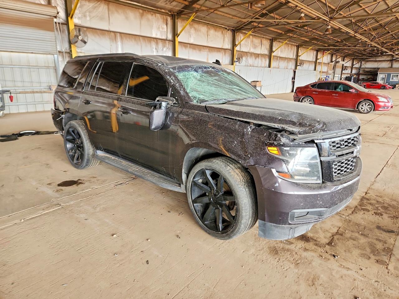 2015 Chevrolet Tahoe C1500 Ls Black vin: 1GNSCAKC7FR638867