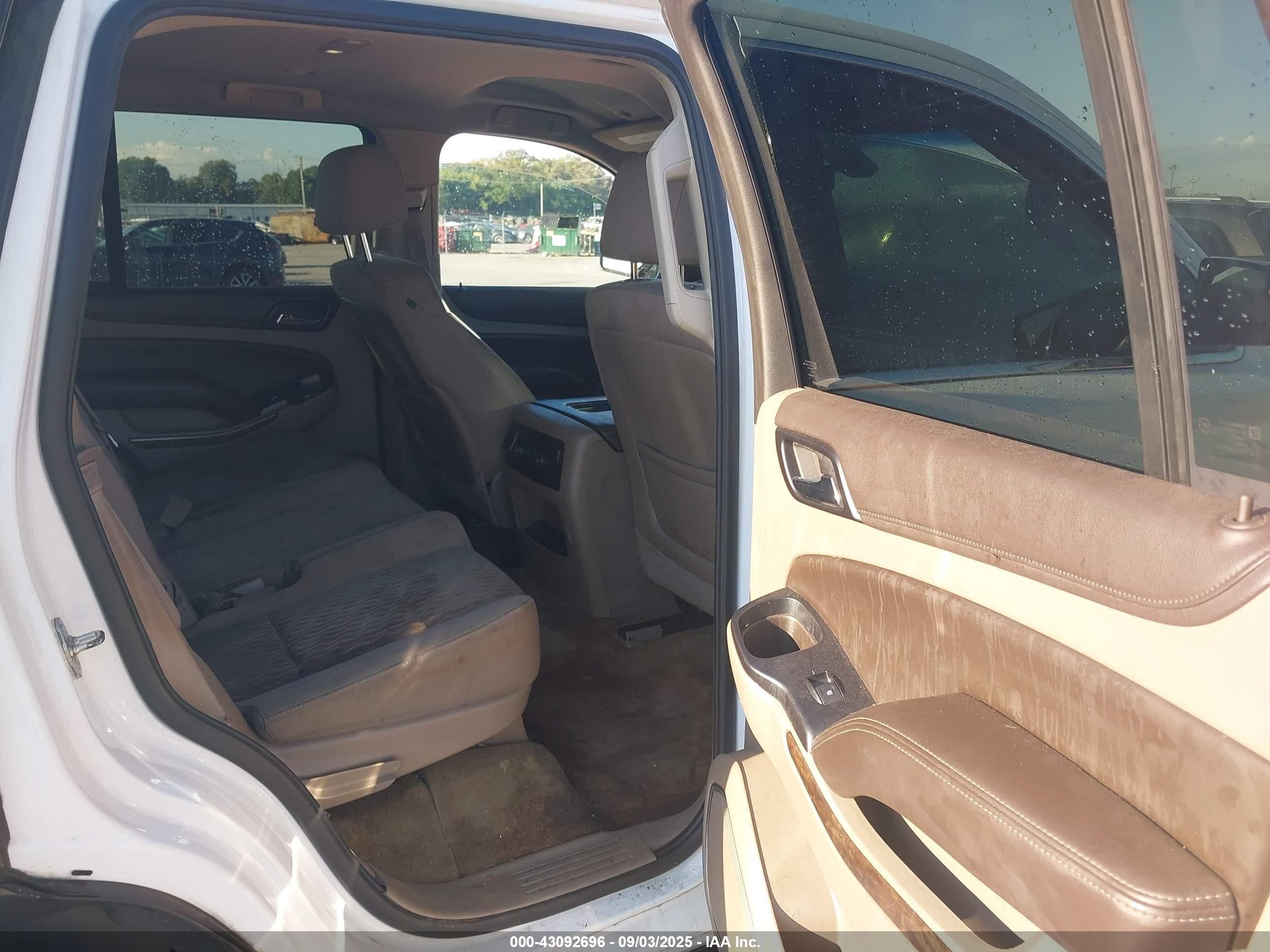 2015 Chevrolet Tahoe Ls White vin: 1GNSCAKC8FR559241
