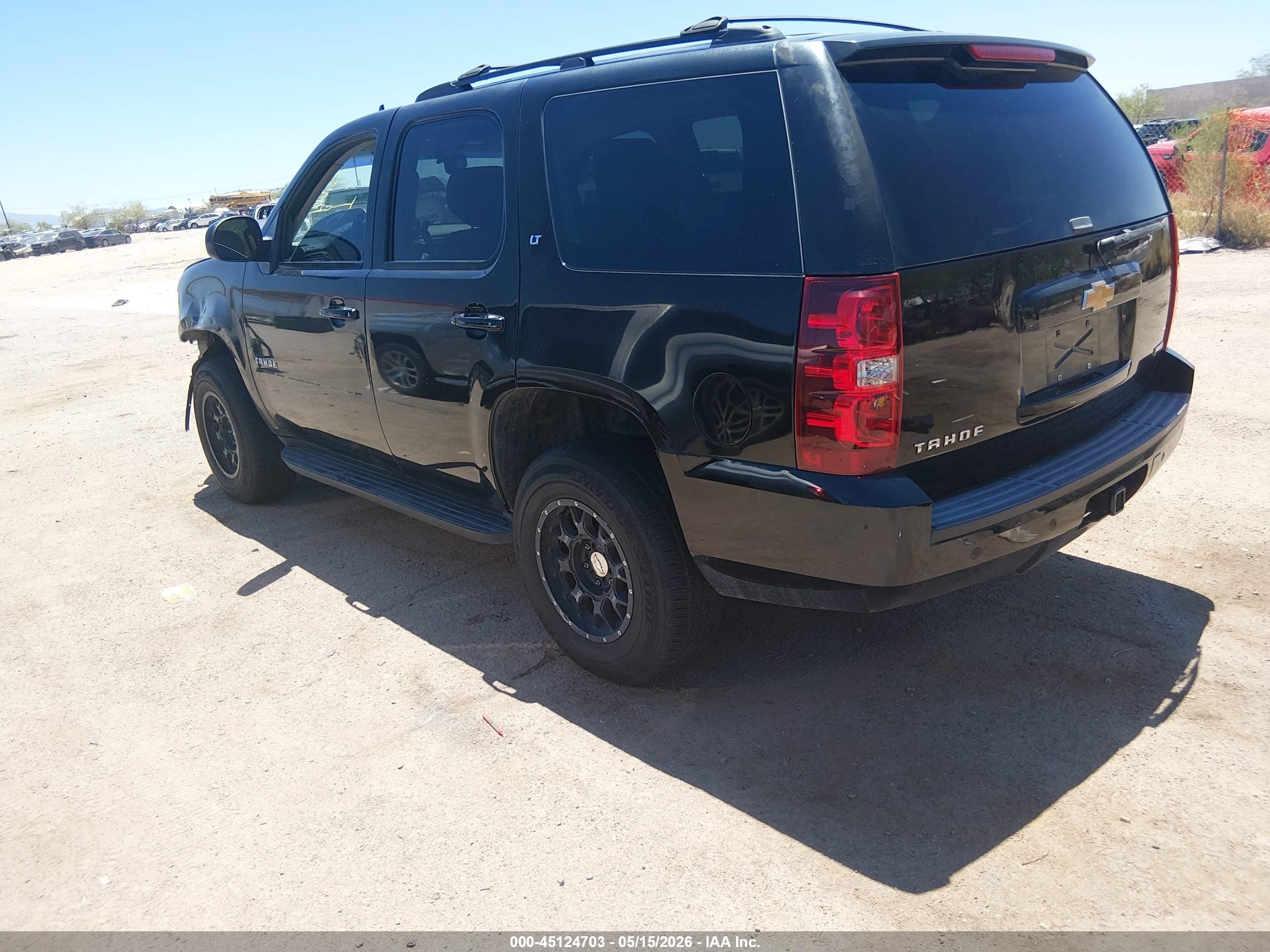 2012 Chevrolet Tahoe Lt Black vin: 1GNSCBE00CR135085