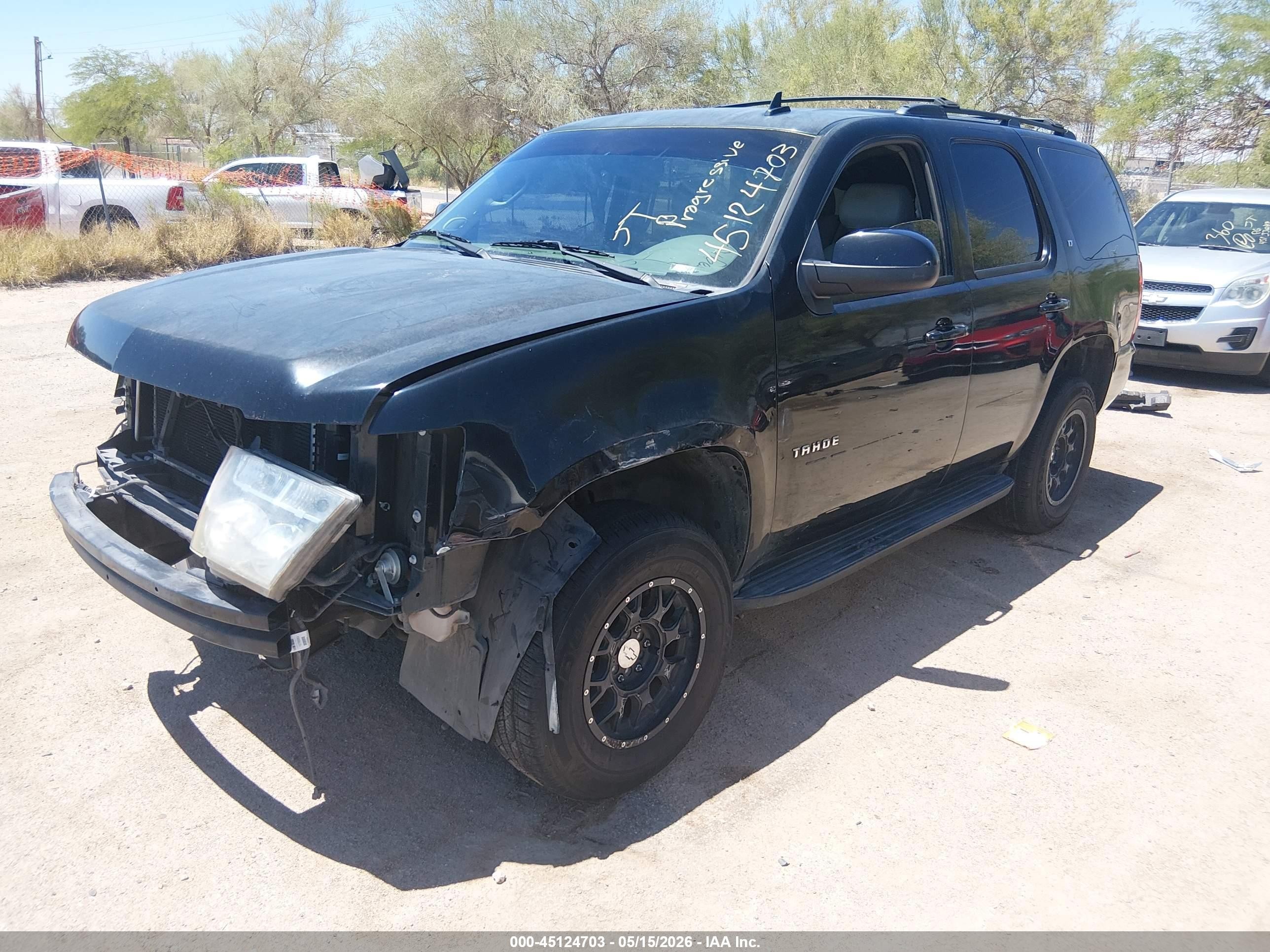 2012 Chevrolet Tahoe Lt Black vin: 1GNSCBE00CR135085