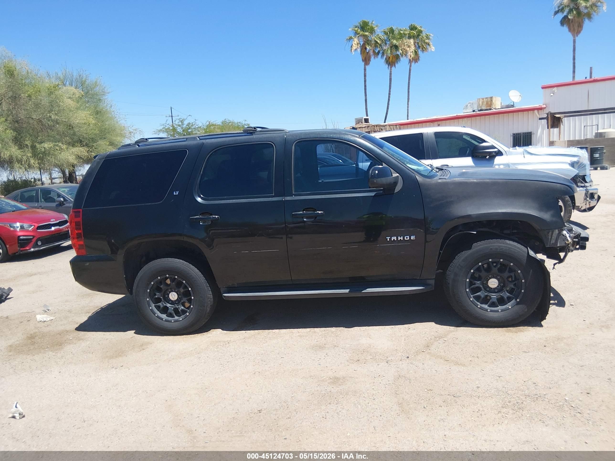 2012 Chevrolet Tahoe Lt Black vin: 1GNSCBE00CR135085
