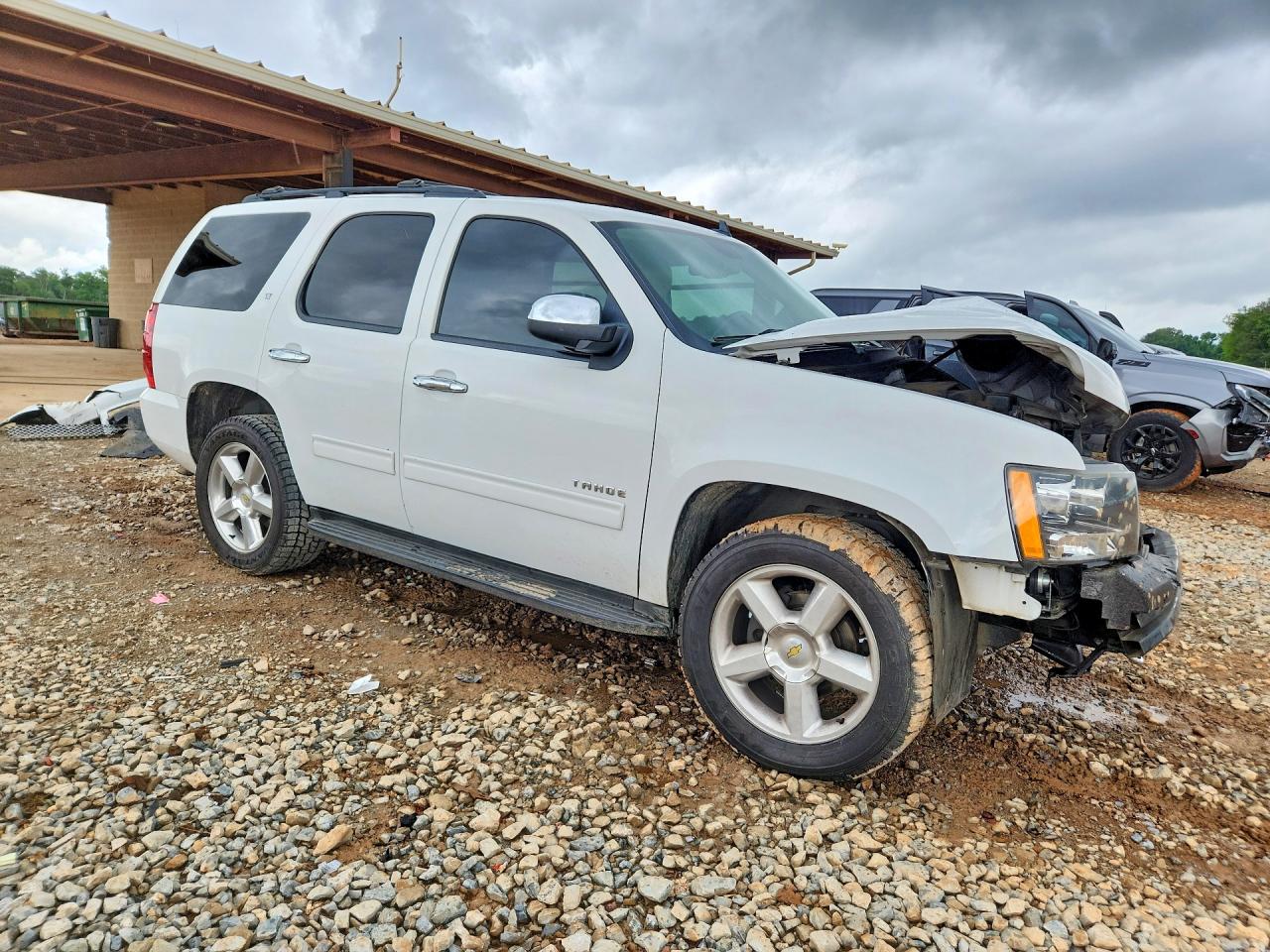 2012 Chevrolet Tahoe C1500 Lt White vin: 1GNSCBE00CR291188