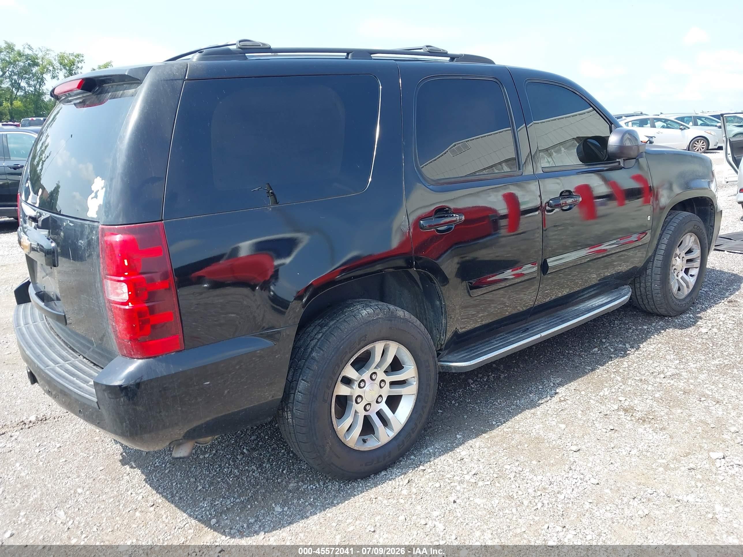 2013 Chevrolet Tahoe Lt Black vin: 1GNSCBE00DR255115