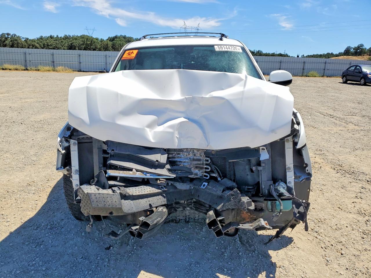 2014 Chevrolet Tahoe C1500 Lt White vin: 1GNSCBE00ER231477