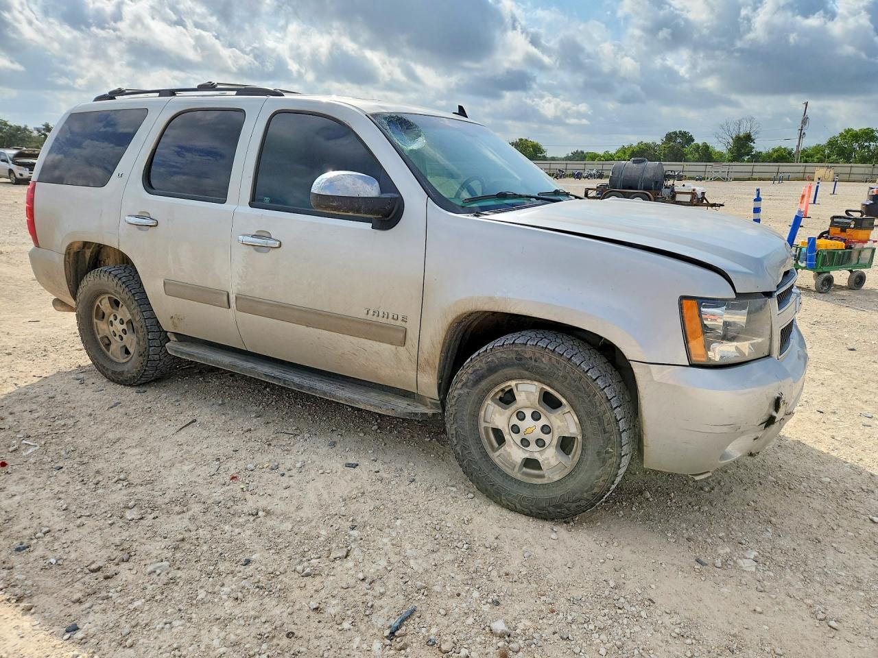 2014 Chevrolet Tahoe C1500 Lt Silver vin: 1GNSCBE00ER238235