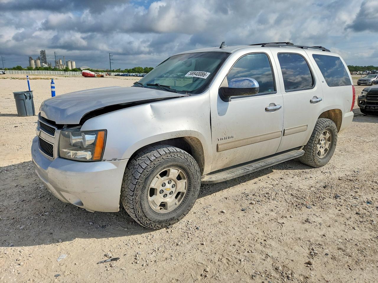 2014 Chevrolet Tahoe C1500 Lt Silver vin: 1GNSCBE00ER238235