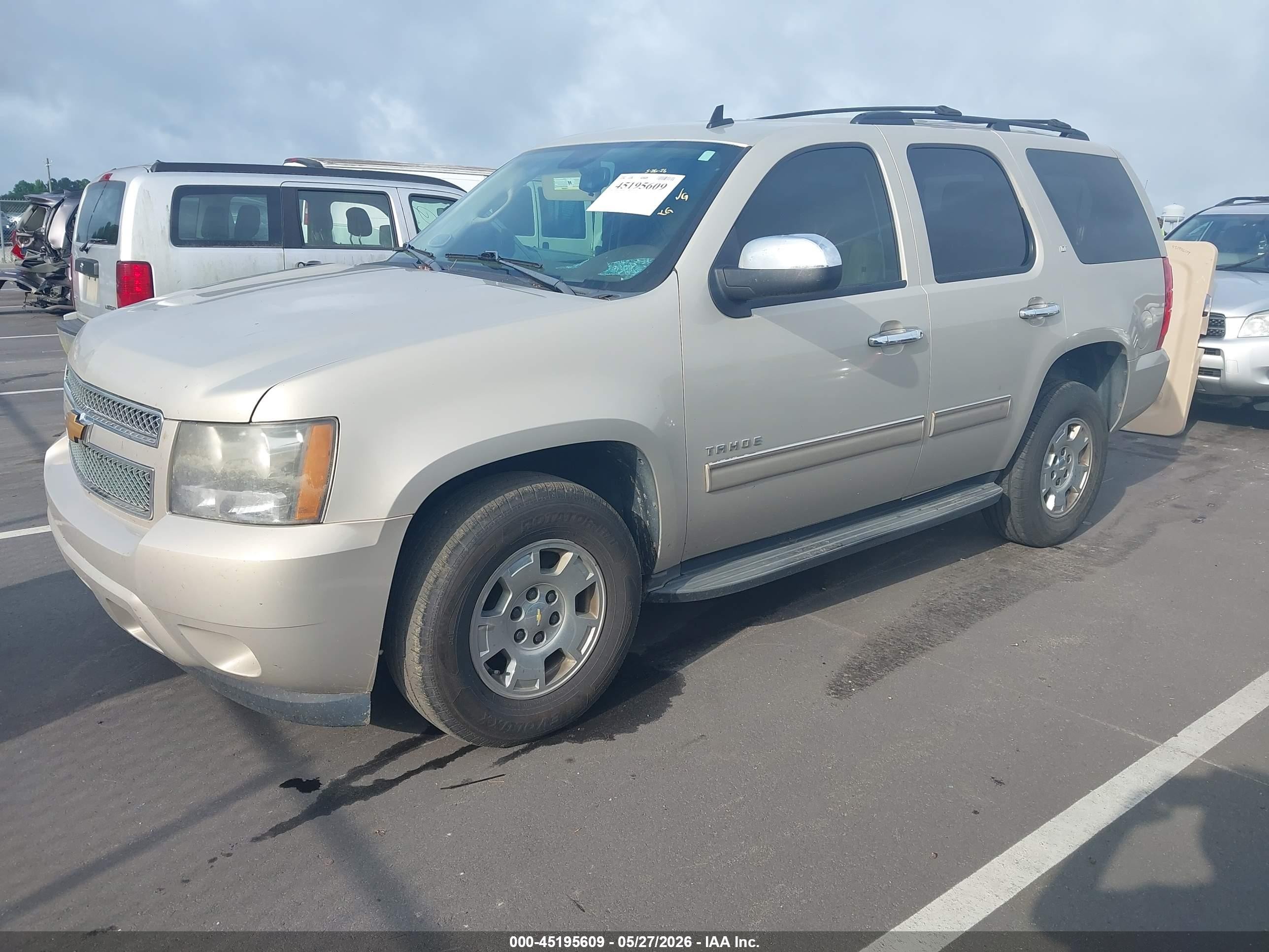 2012 Chevrolet Tahoe Lt Brown vin: 1GNSCBE01CR129456