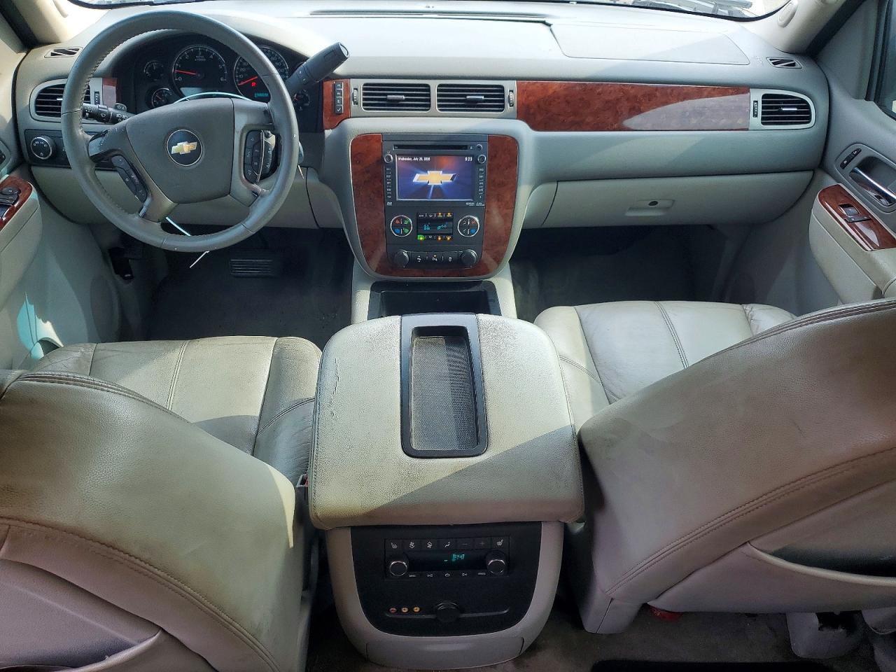 2012 Chevrolet Tahoe C1500 Lt Gray vin: 1GNSCBE01CR243652