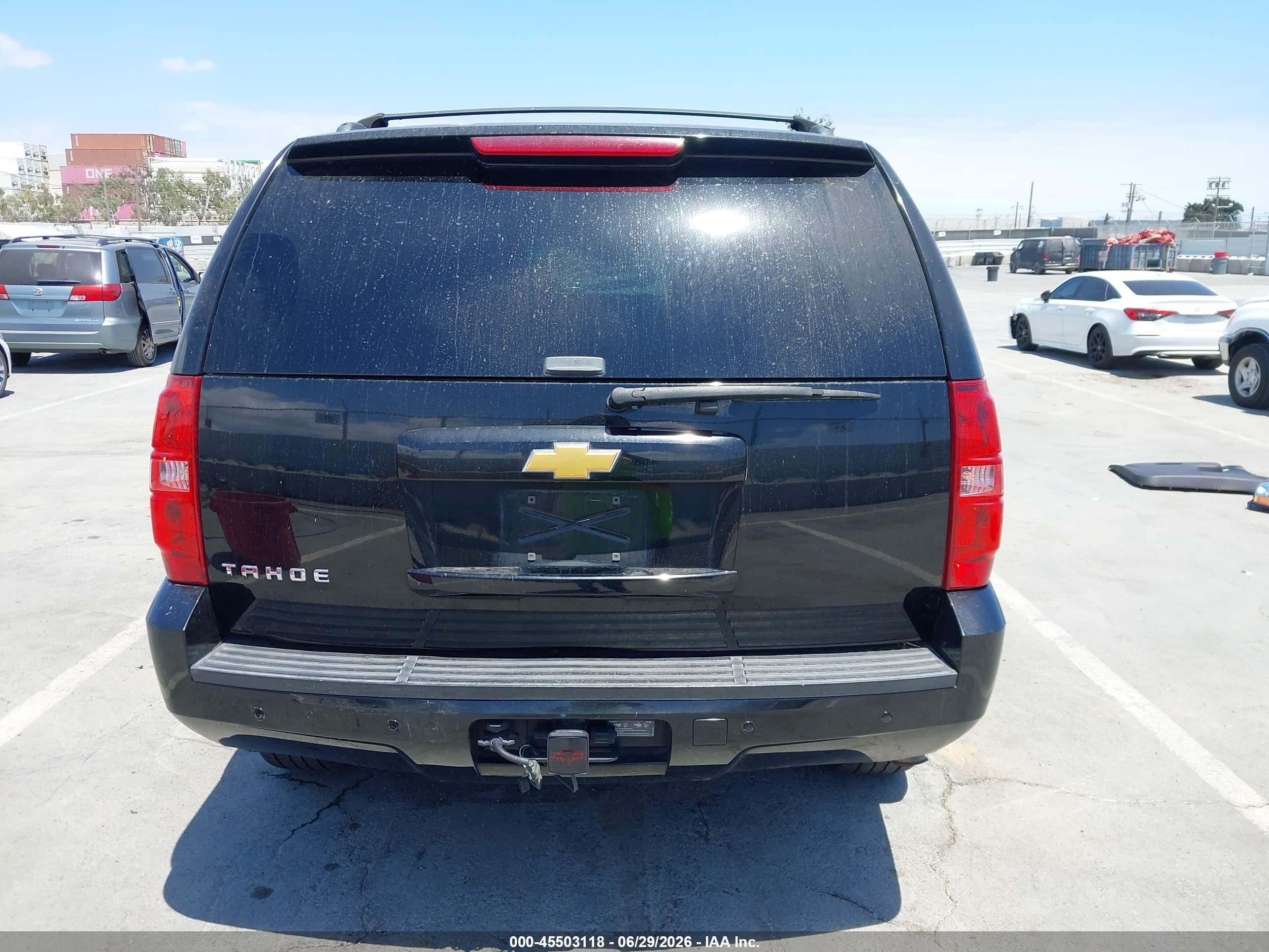 2013 Chevrolet Tahoe Lt Black vin: 1GNSCBE01DR150857